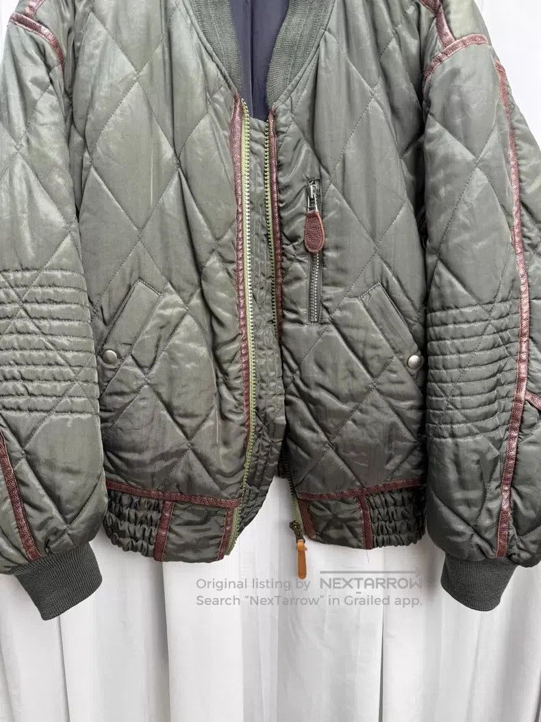 Issey Miyake Issey Miyake Geometric Patchwork Leather Jacket Size US M / EU 48-50 / 2 - 5 Thumbnail