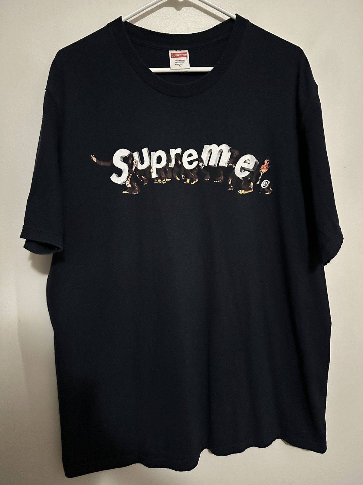 Supreme Supreme Apes Tee Size US L / EU 52-54 / 3 - 1 Thumbnail