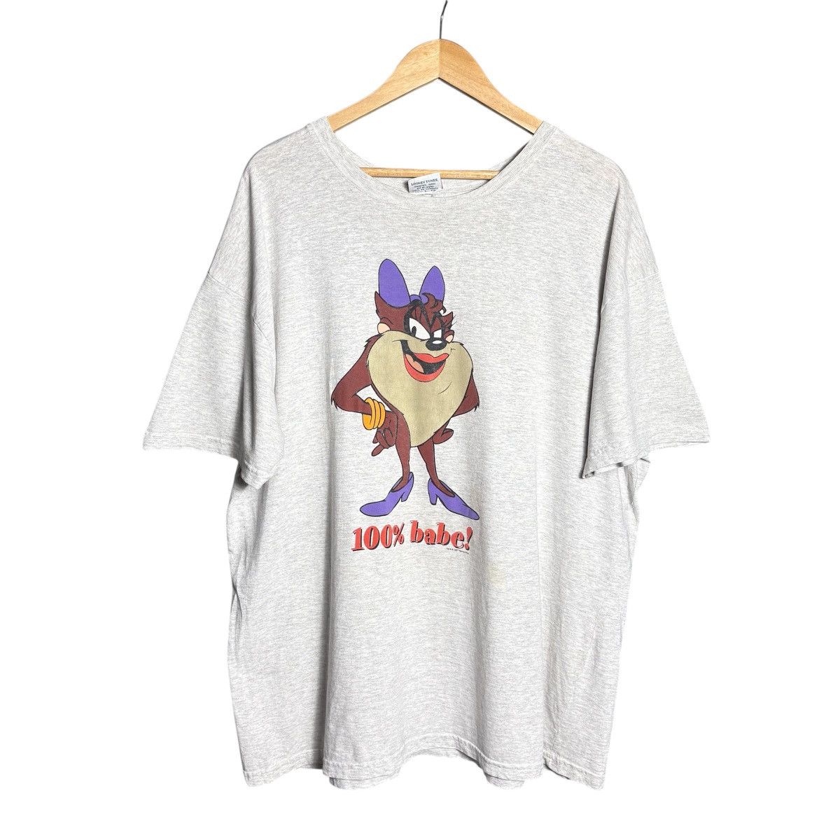 Vintage × Warner Bros Vintage 90s Taz Tasmania Looney Tunes Warner Bros T-Shirt Size US XXL / EU 58 / 5 - 1 Thumbnail