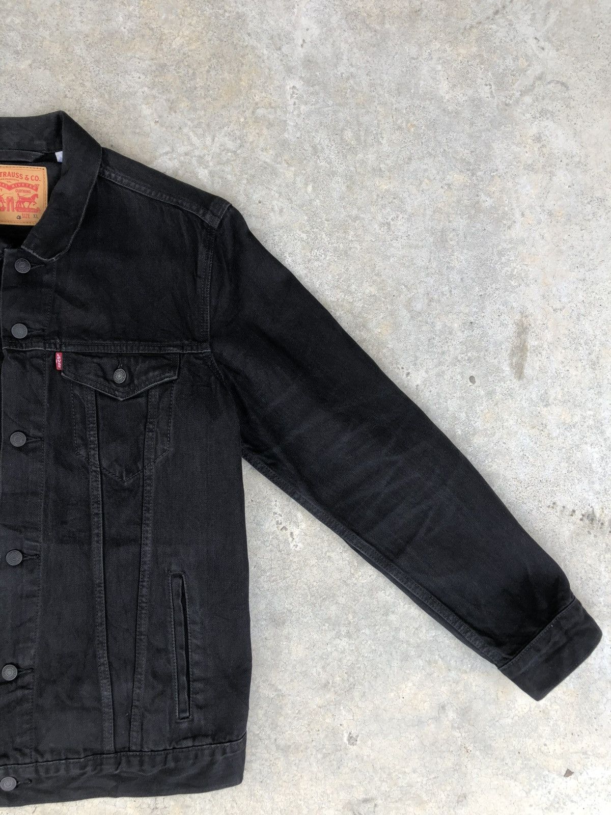 Levi's Y2k Levi’s Denim Jacket Distressed Size US XL / EU 56 / 4 - 6 Thumbnail
