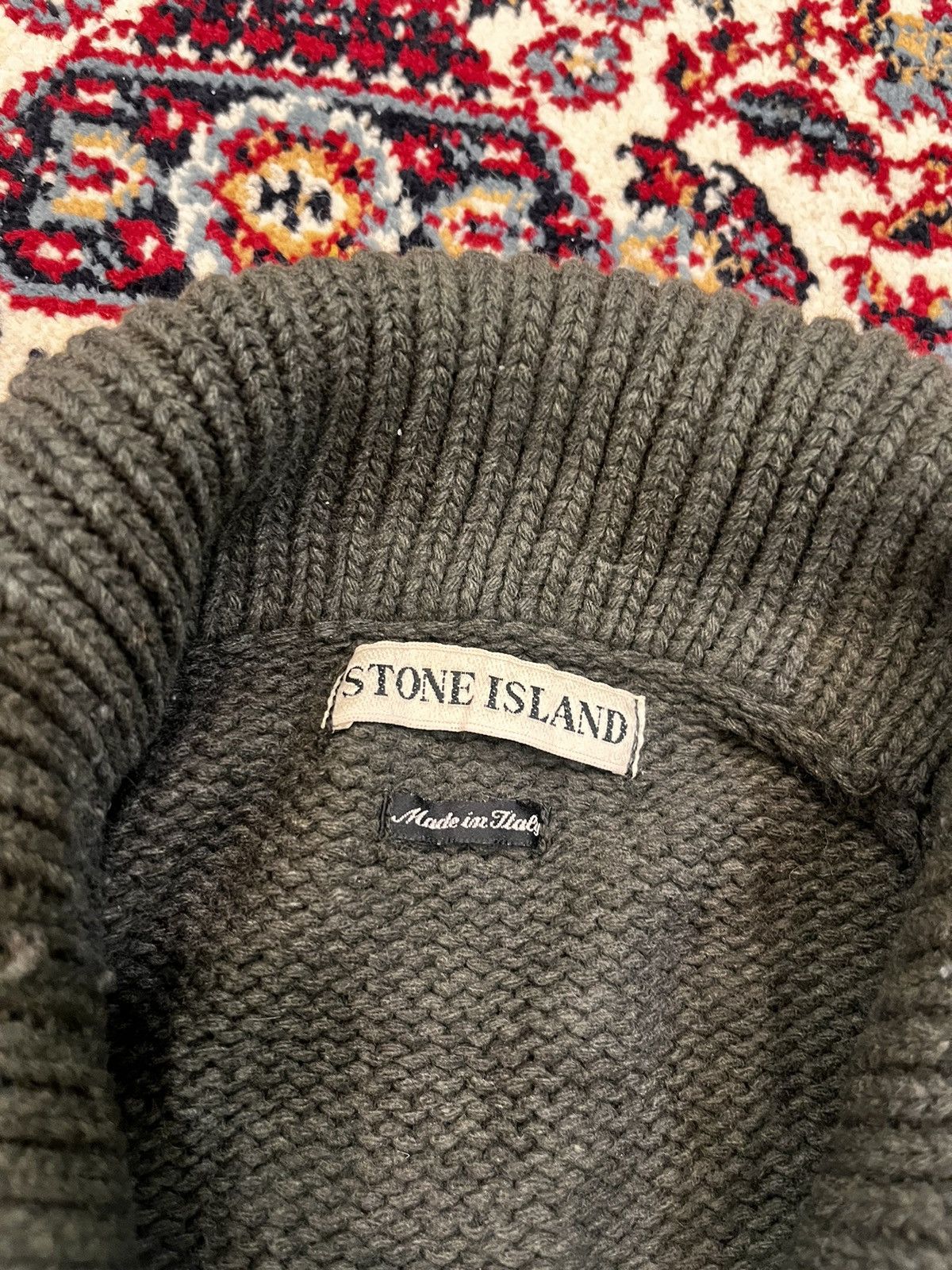 Stone Island Vintage Knitted Sweater Sweaters Knitwear