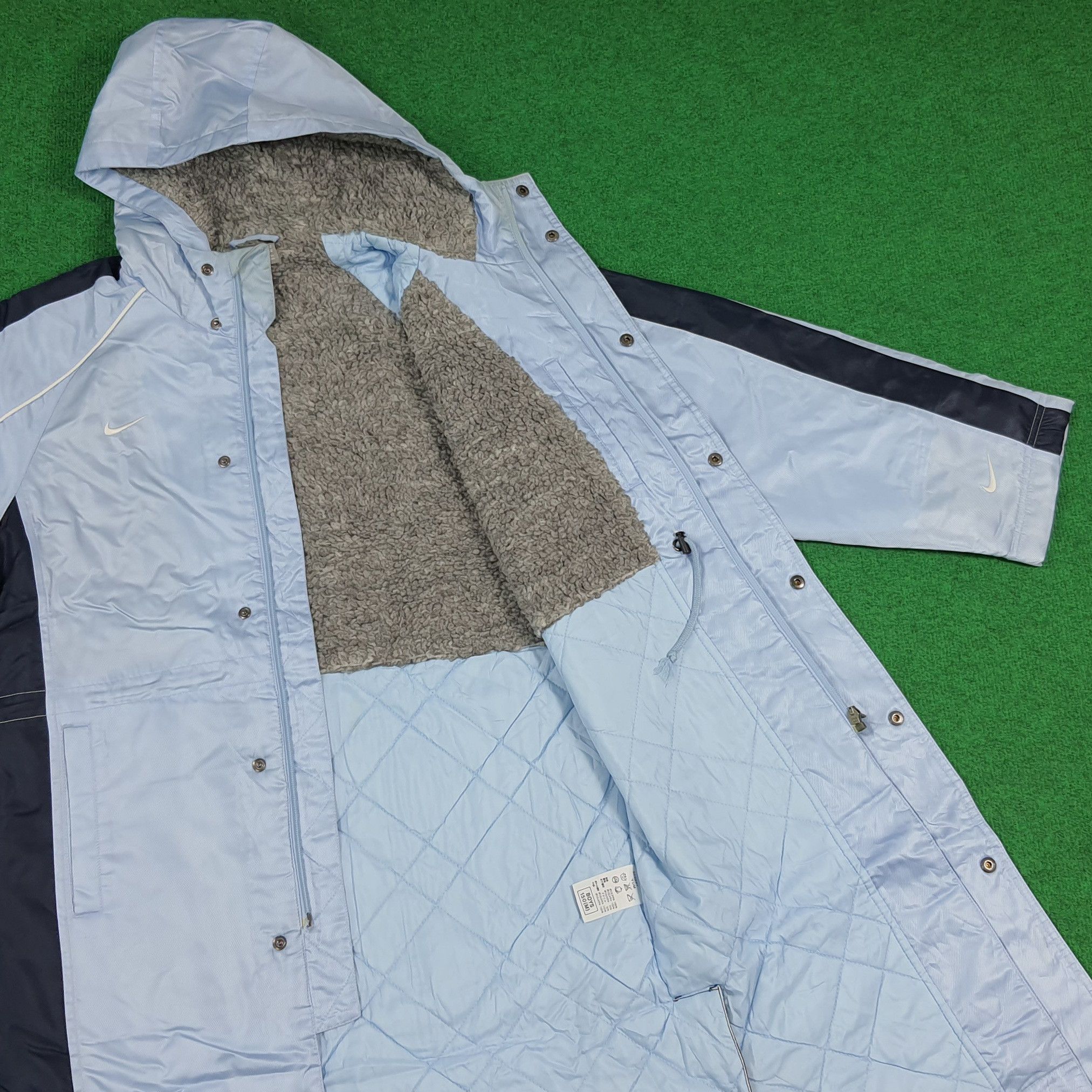 Nike Vintage Nike Bench Coat Long Parka Sherpa Jacket C281N8 Size US M / EU 48-50 / 2 - 6 Thumbnail