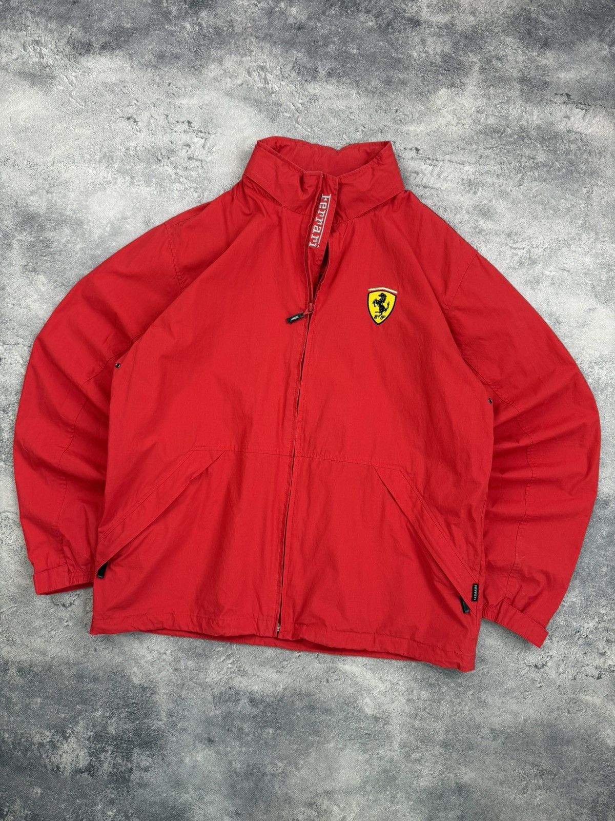 Ferrari Vintage Ferrari Racing Y2K Jacket F1 Red Size M Size US M / EU 48-50 / 2 - 4 Thumbnail
