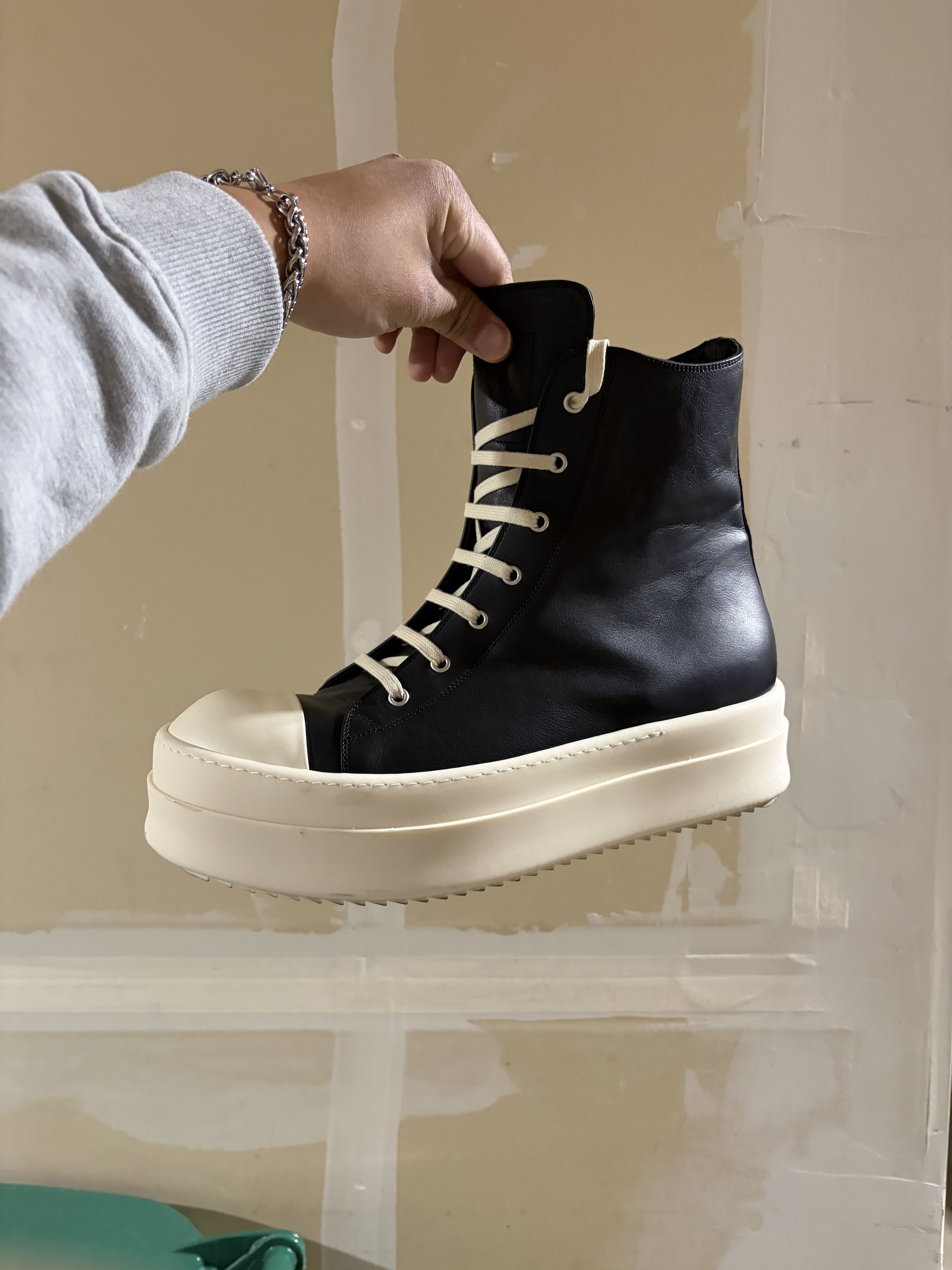Rick Owens Rick Owens Ramones Megabumper (Hollywood) Size US 14 / EU 47 - 3 Thumbnail