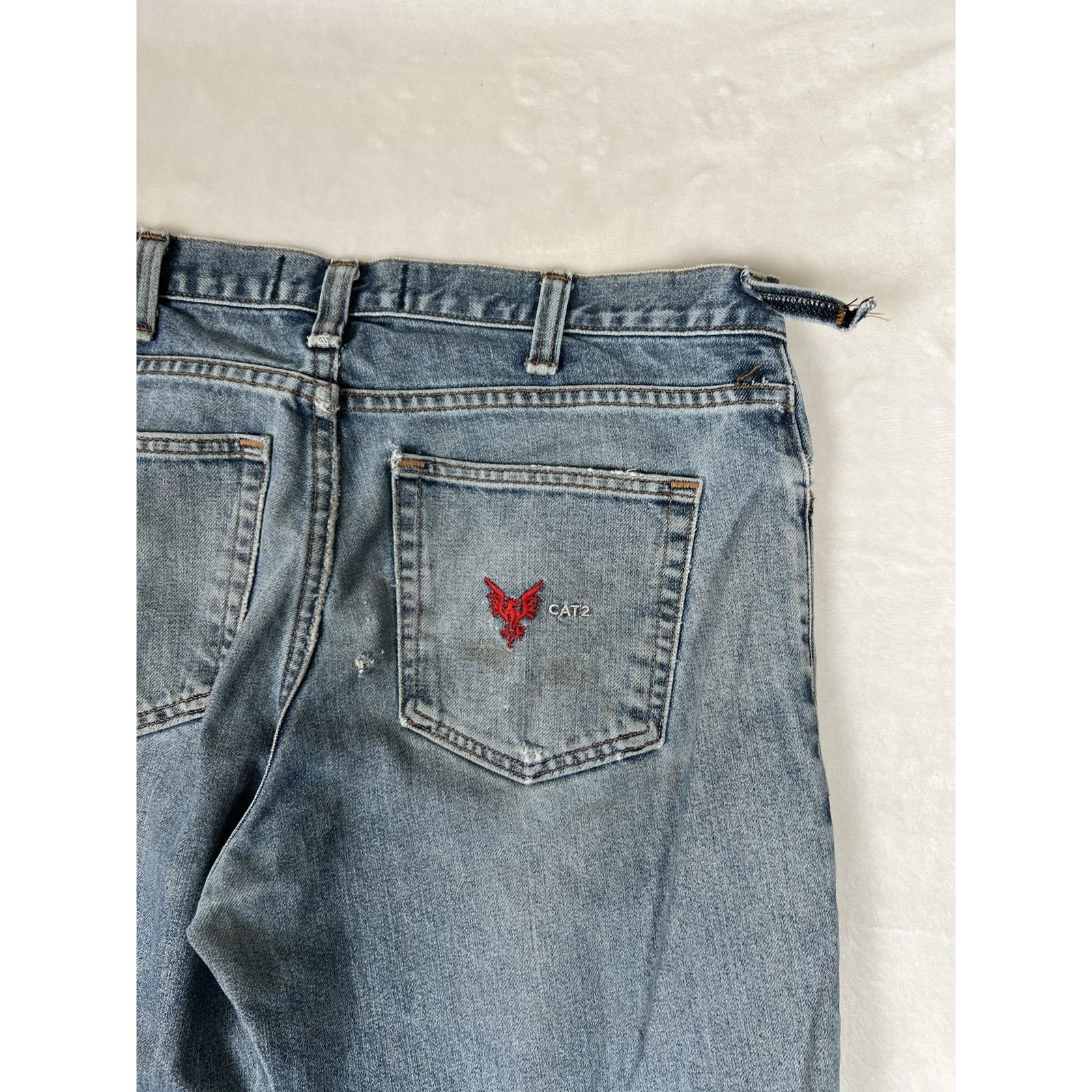 Other DRIFIRE Jeans Mens Blue FR Flame Resistant Work Denim Size 3 Size US 34 / EU 50 - 14 Thumbnail