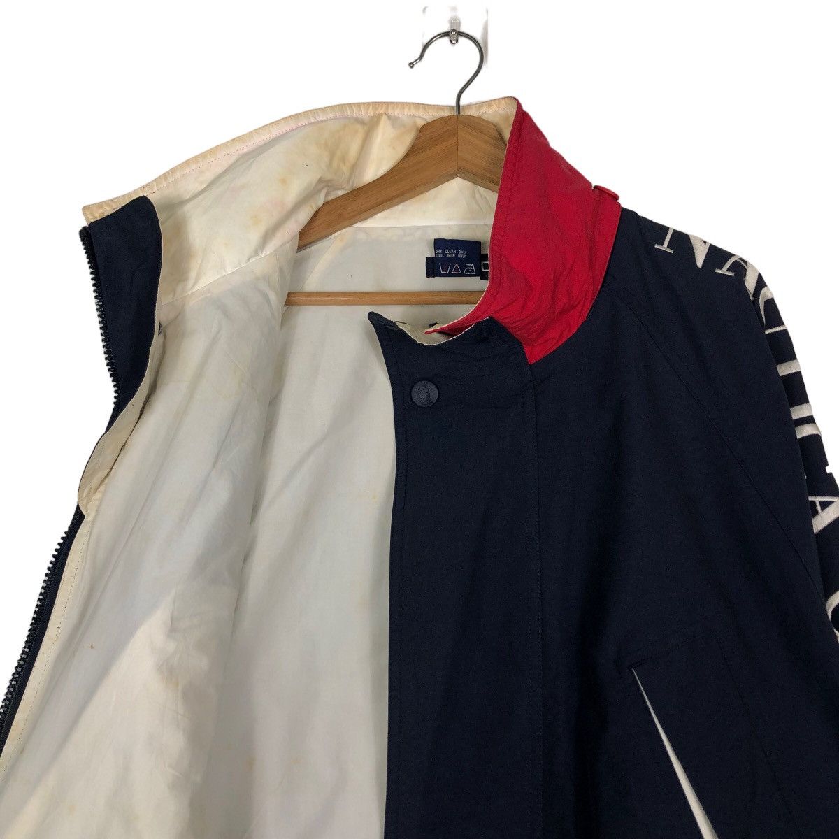 Japanese Brand 🔥Vintage Hunting Jacket Nautica Big Logo Spell Out Size US M / EU 48-50 / 2 - 12 Thumbnail
