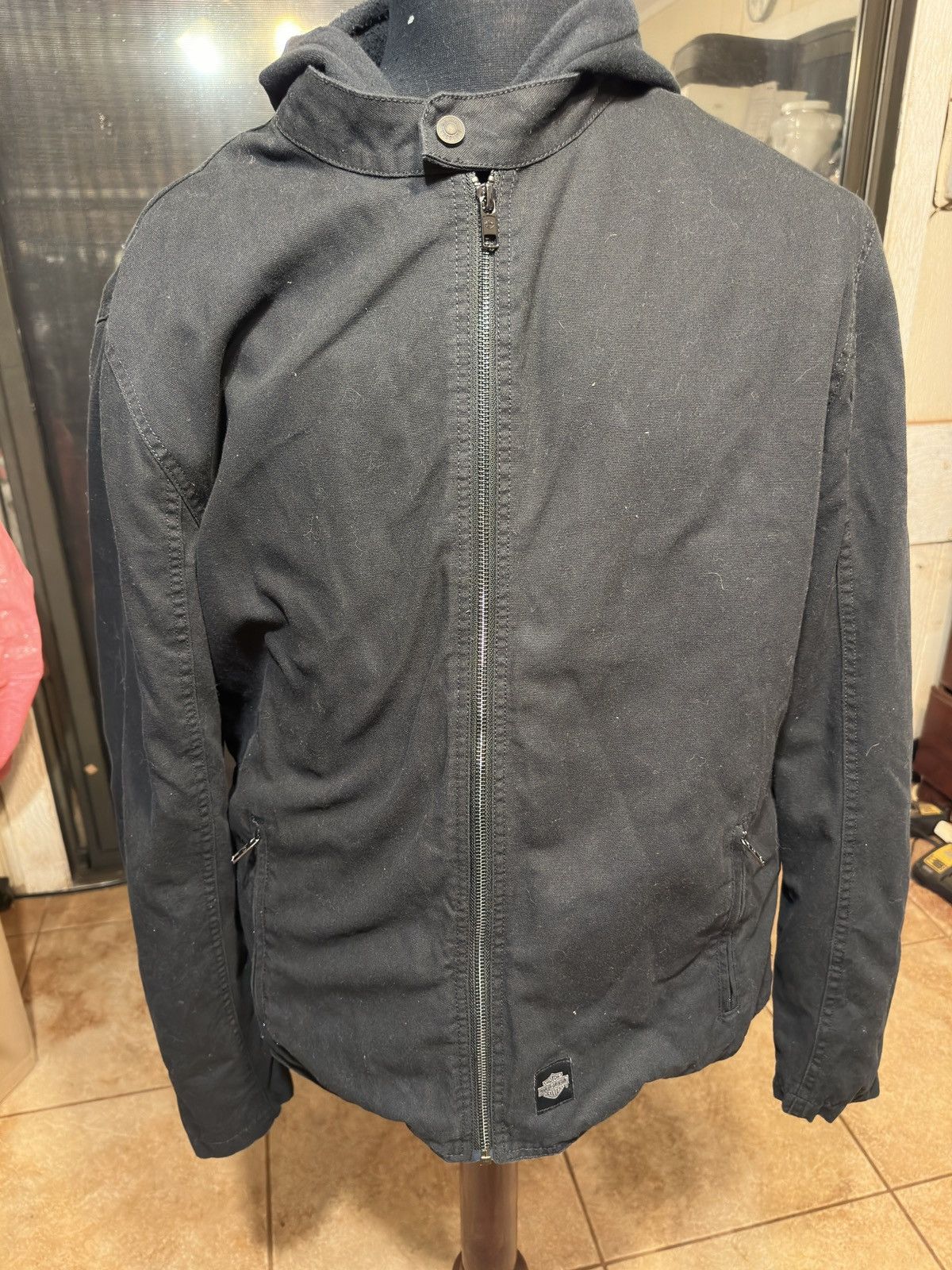Harley Davidson Harley Davidson 2 Piece Jacket Hoodie Black Zipper Men's L Size US L / EU 52-54 / 3 - 2 Thumbnail