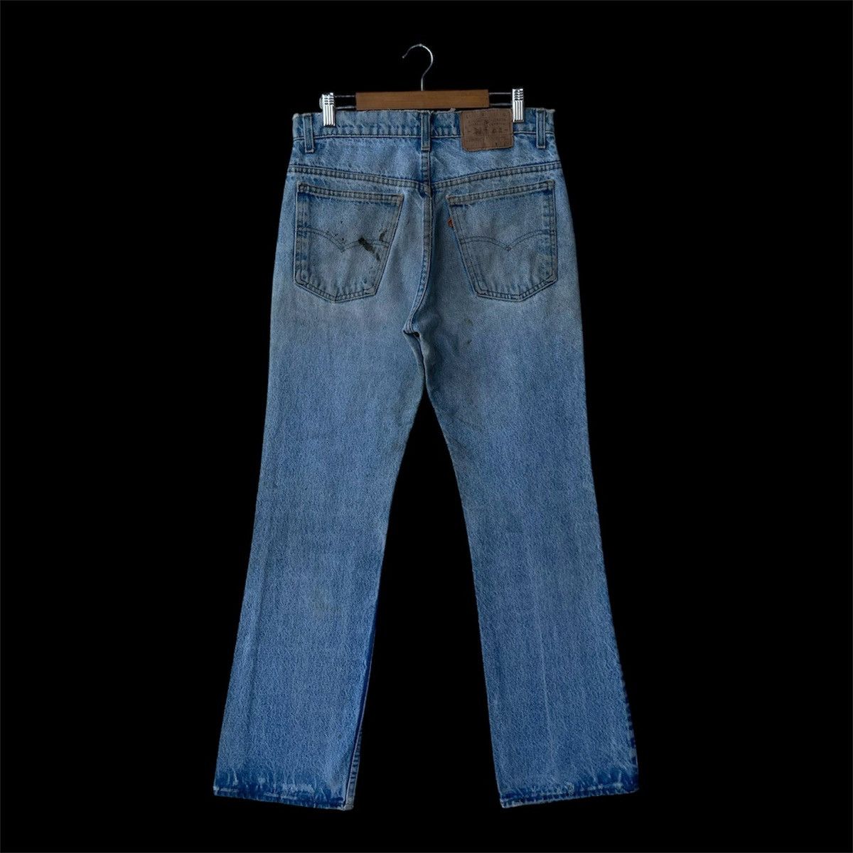 Levi's Vintage 80s Levi's 517 Orange Tab Bootcut Jeans Size US 31 - 2 Thumbnail