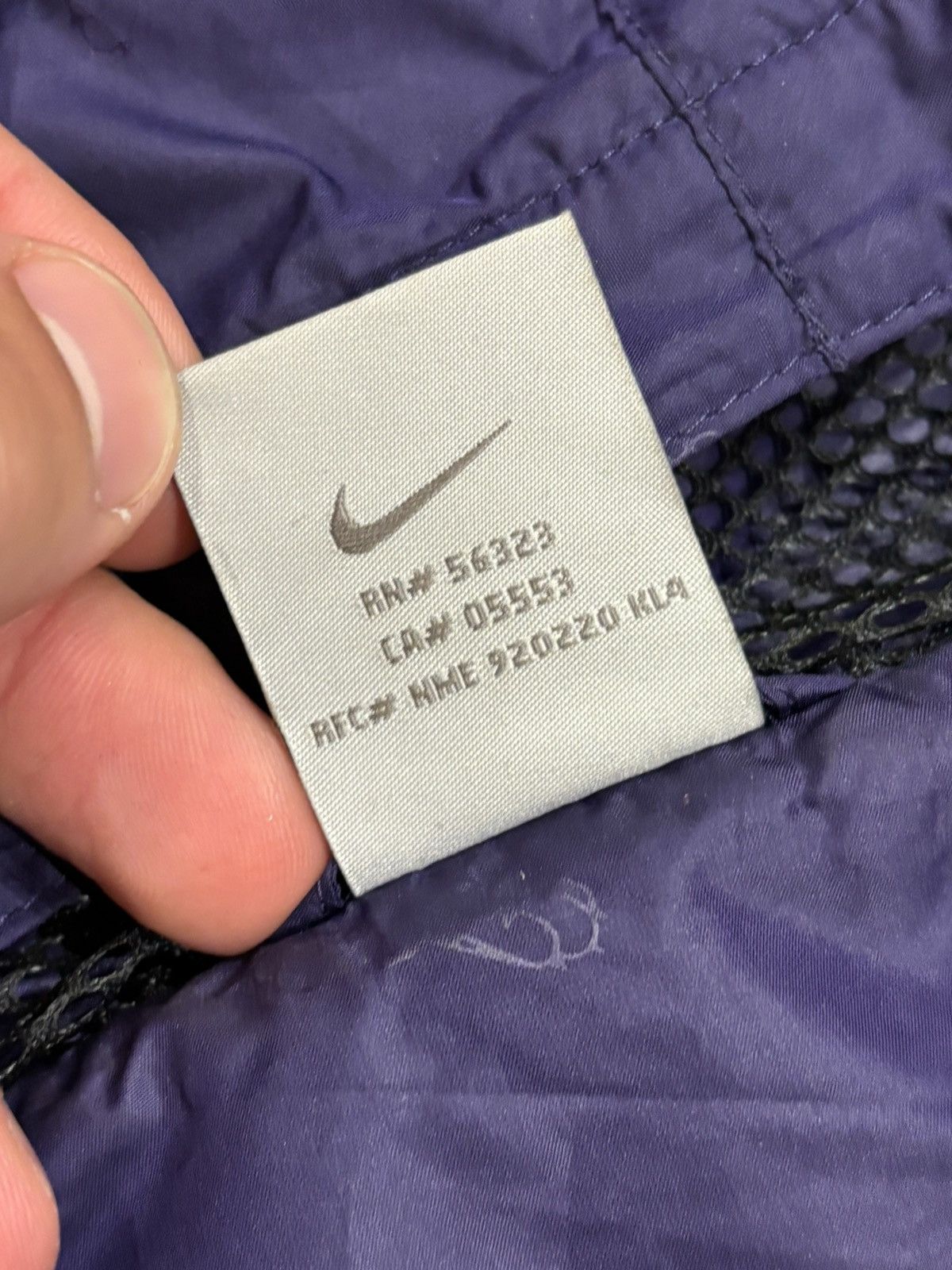 Nike Nike Air U Breathe Windbreaker Size US XL / EU 56 / 4 - 4 Thumbnail