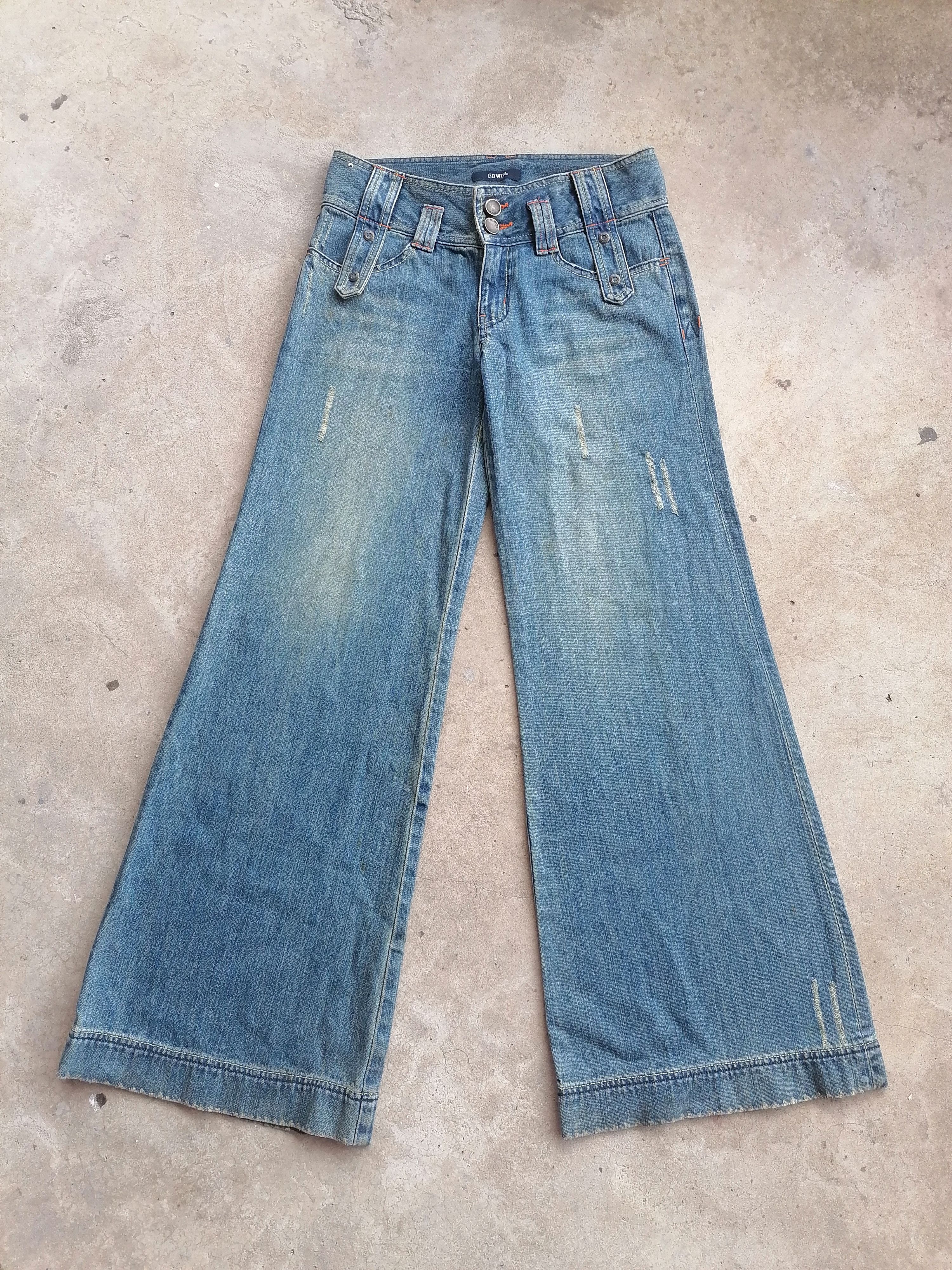 Edwin Edwin Wide Leg Jeans Size 29" - 2 Thumbnail