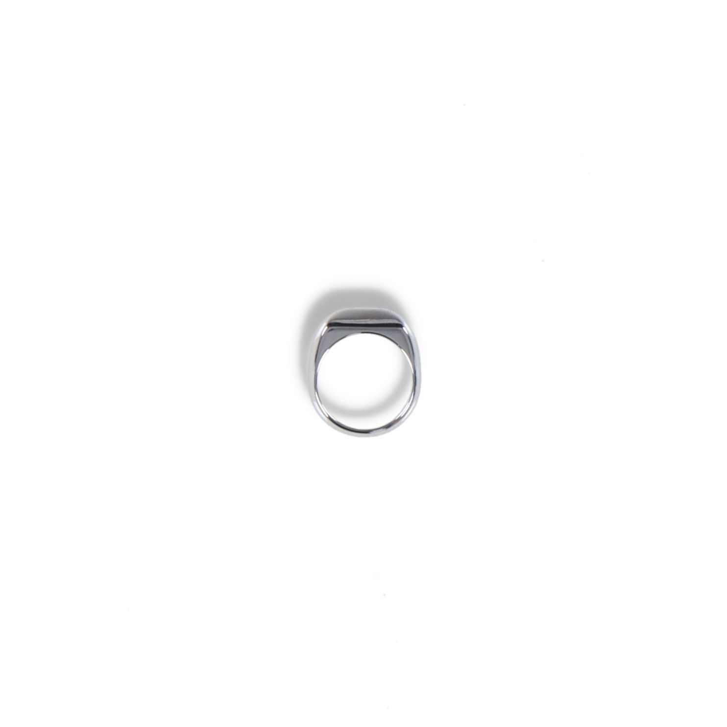 Celine Large Diamanté Ring in Silver-Finished Brass Size ONE SIZE - 1 Thumbnail