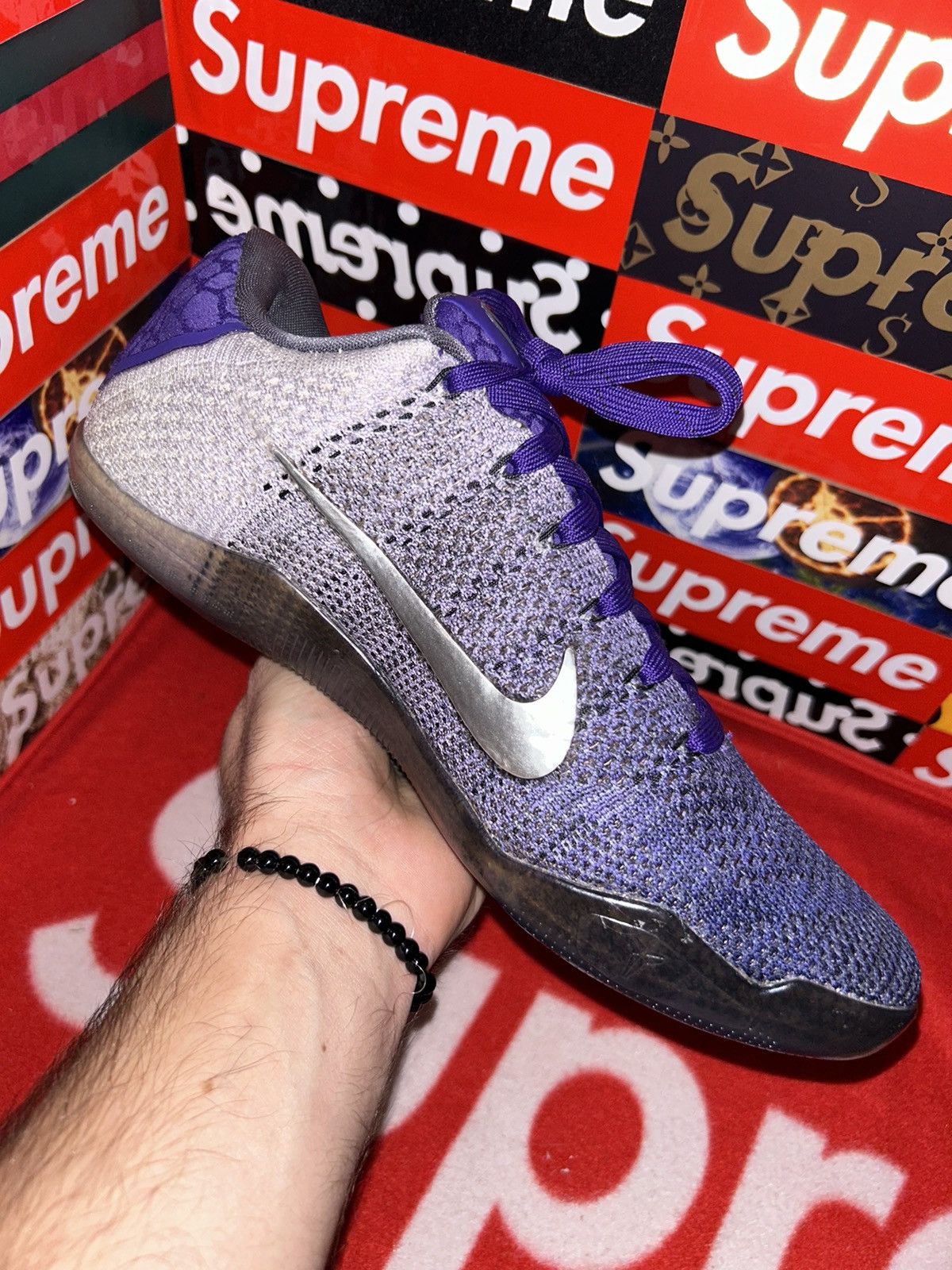 Nike NEW Nike Kobe 11 XI Elite Low nikeID 843385-991 size 8 NEW Size US 8 / EU 41 - 7 Thumbnail