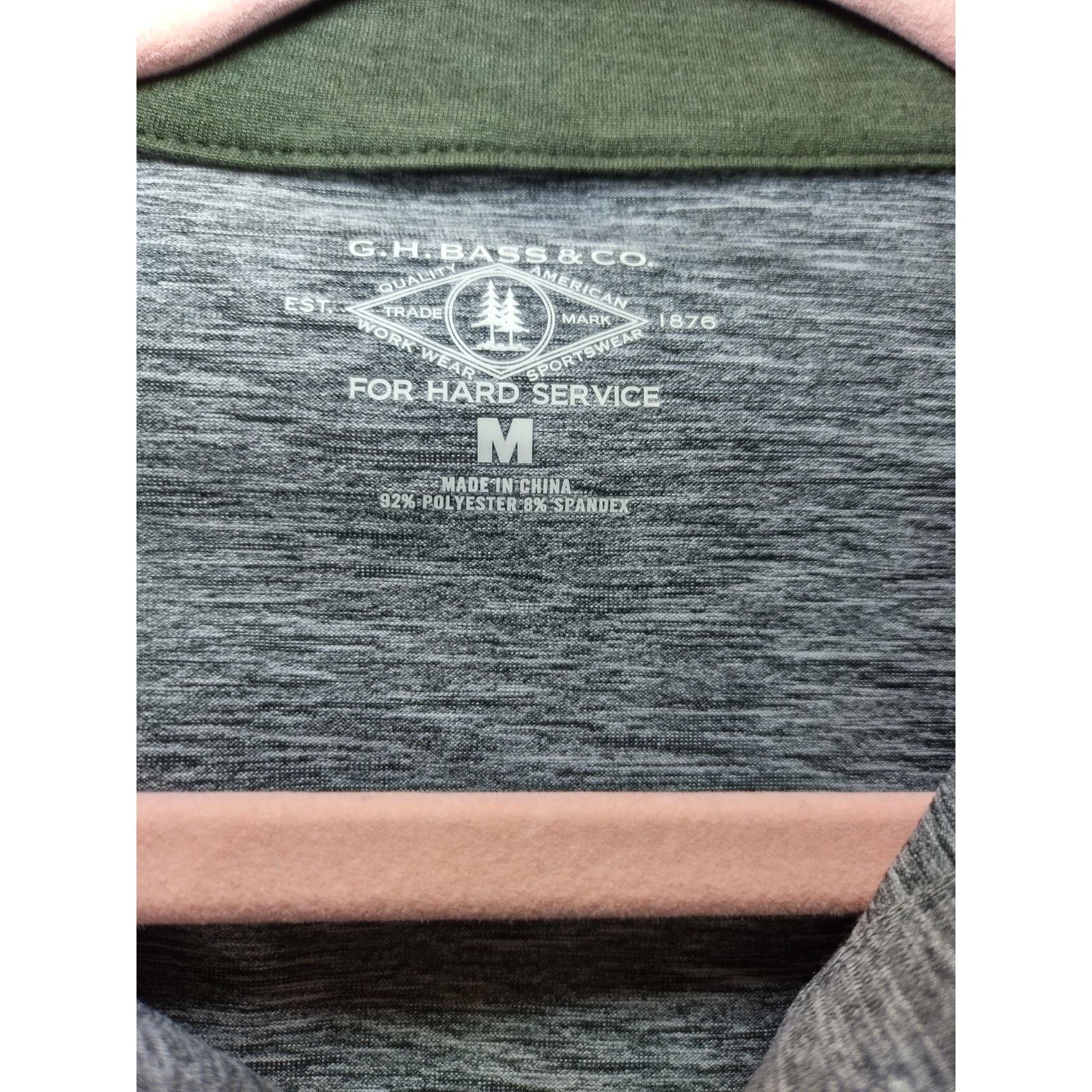 G.H. Bass & Co. G.H. Bass & Co. Mens Polo Shirt Short Sleeves Collared Med Size US M / EU 48-50 / 2 - 7 Thumbnail