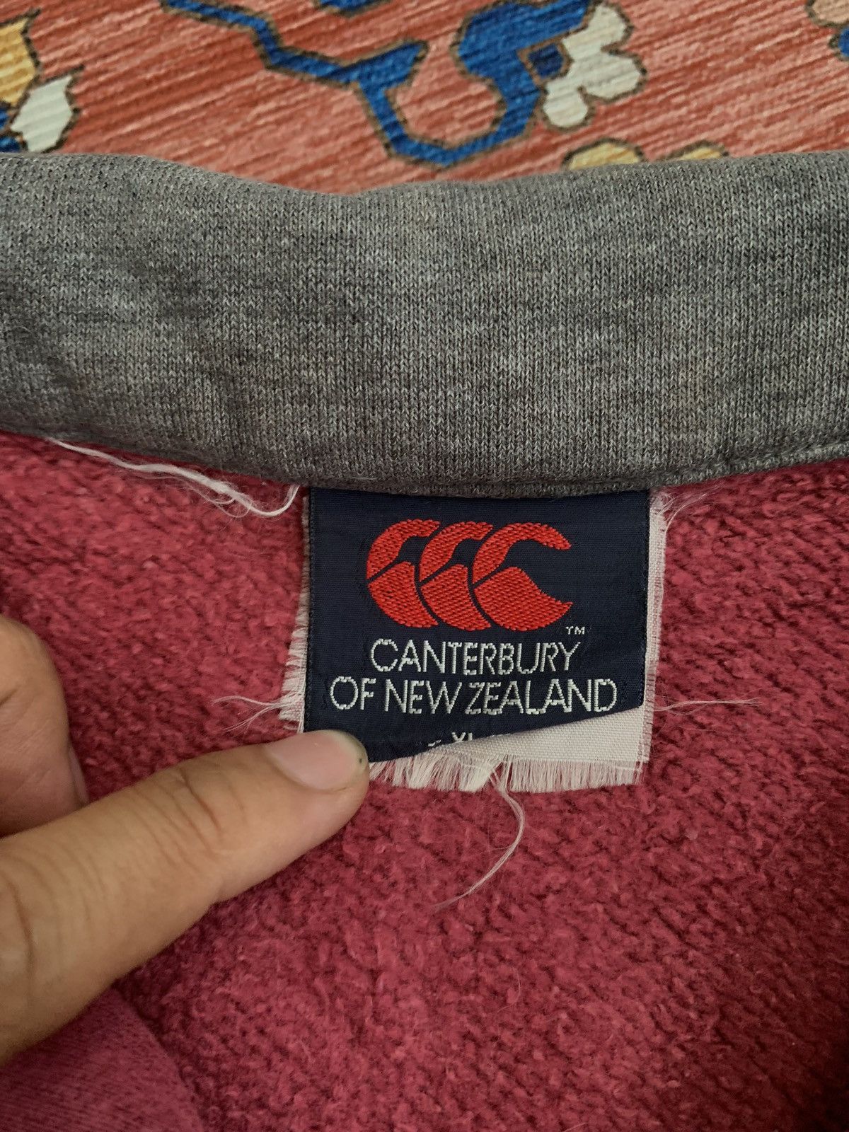 Canterbury of New Zealand SWEATER HALF ZIPPER CANTERBURY 3TONE Size US L / EU 52-54 / 3 - 3 Thumbnail