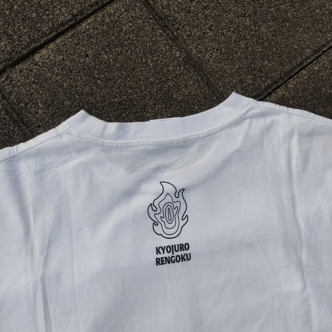 Anime Kimetsu no Yaiba Demon Slayer Rengoku Kyojuro Official Tee Size US L / EU 52-54 / 3 - 3 Thumbnail