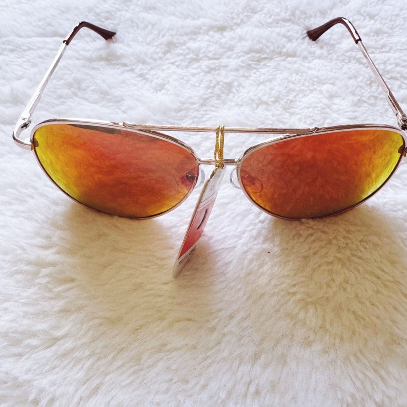 Other Freya Orange Polarized Mirrored Sunglasses Size ONE SIZE - 3 Thumbnail