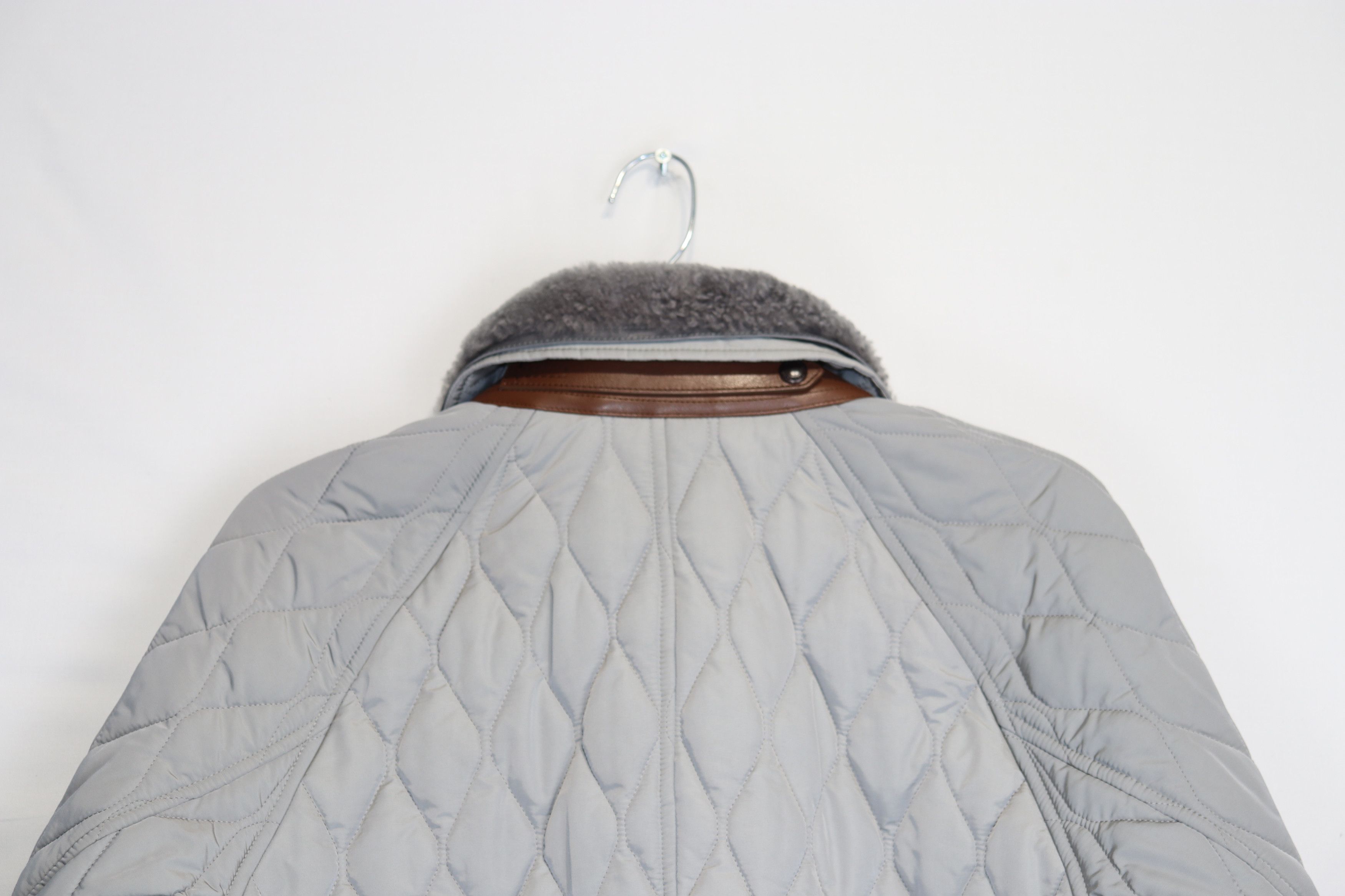 Tom Ford o1rshd1 Quilted Padded Blouson Jacket With Shearling Collar Size US M / EU 48-50 / 2 - 9 Thumbnail