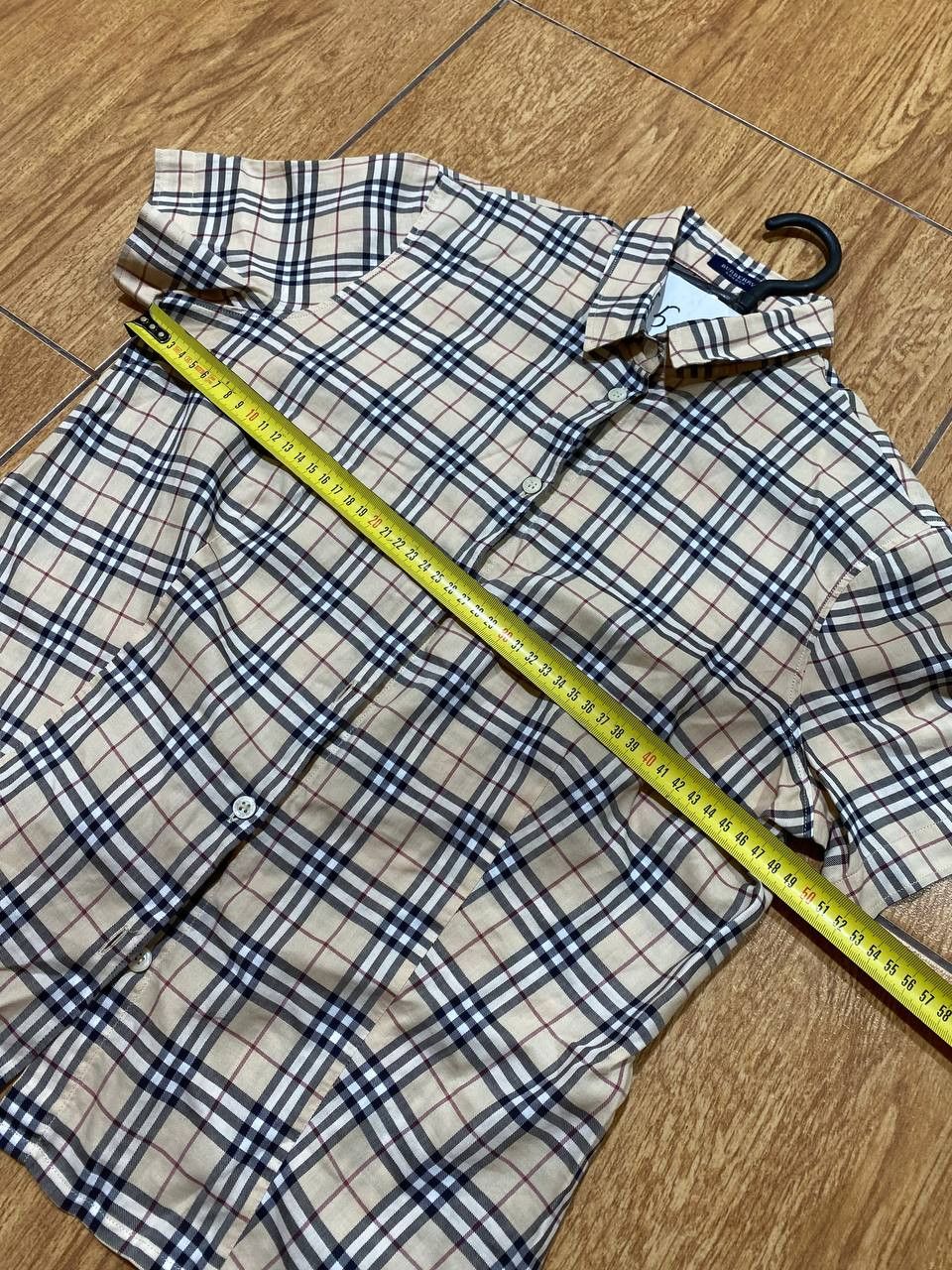 Burberry Burberry Vintage Nova Check Shirt Button Up Distressed Size L / US 10 / IT 46 - 8 Thumbnail
