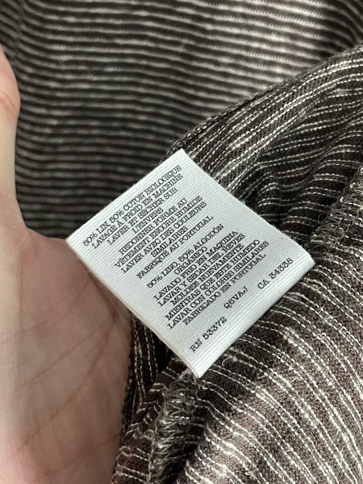 YMC Oversized YMC Striped Japanese “Triple T Shirt” Size US XL / EU 56 / 4 - 9 Thumbnail