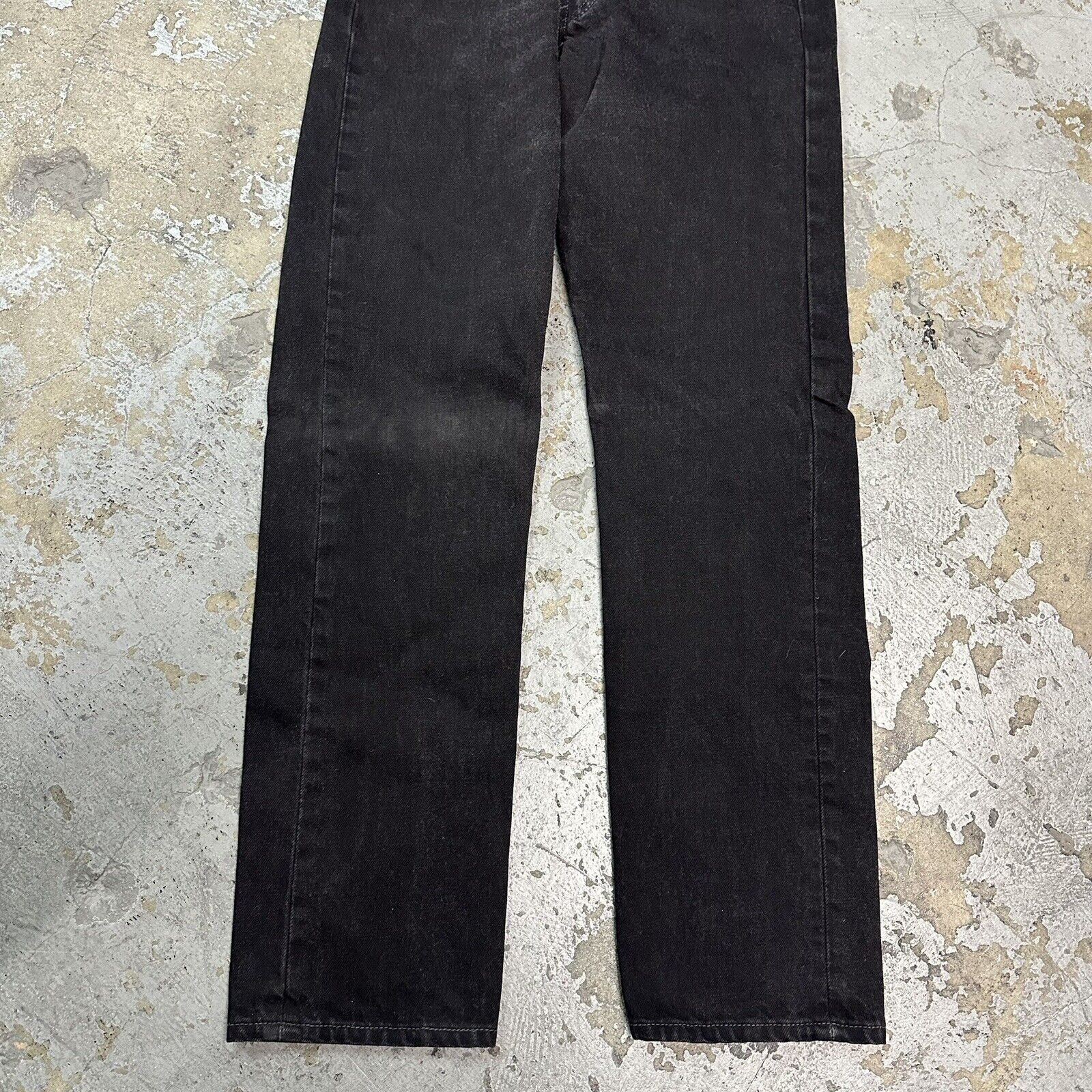 Levi's × Vintage Vintage Levi’s 501 Black Denim Jeans 29x30 Women Made In USA Size 30" / US 8 / IT 44 - 3 Thumbnail