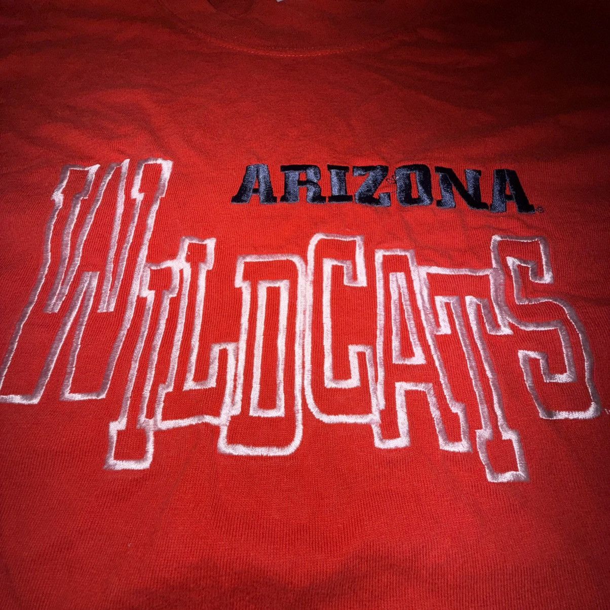 Vintage Arizona Wildcats Red Embroidered Tee Size US L / EU 52-54 / 3 - 7 Thumbnail