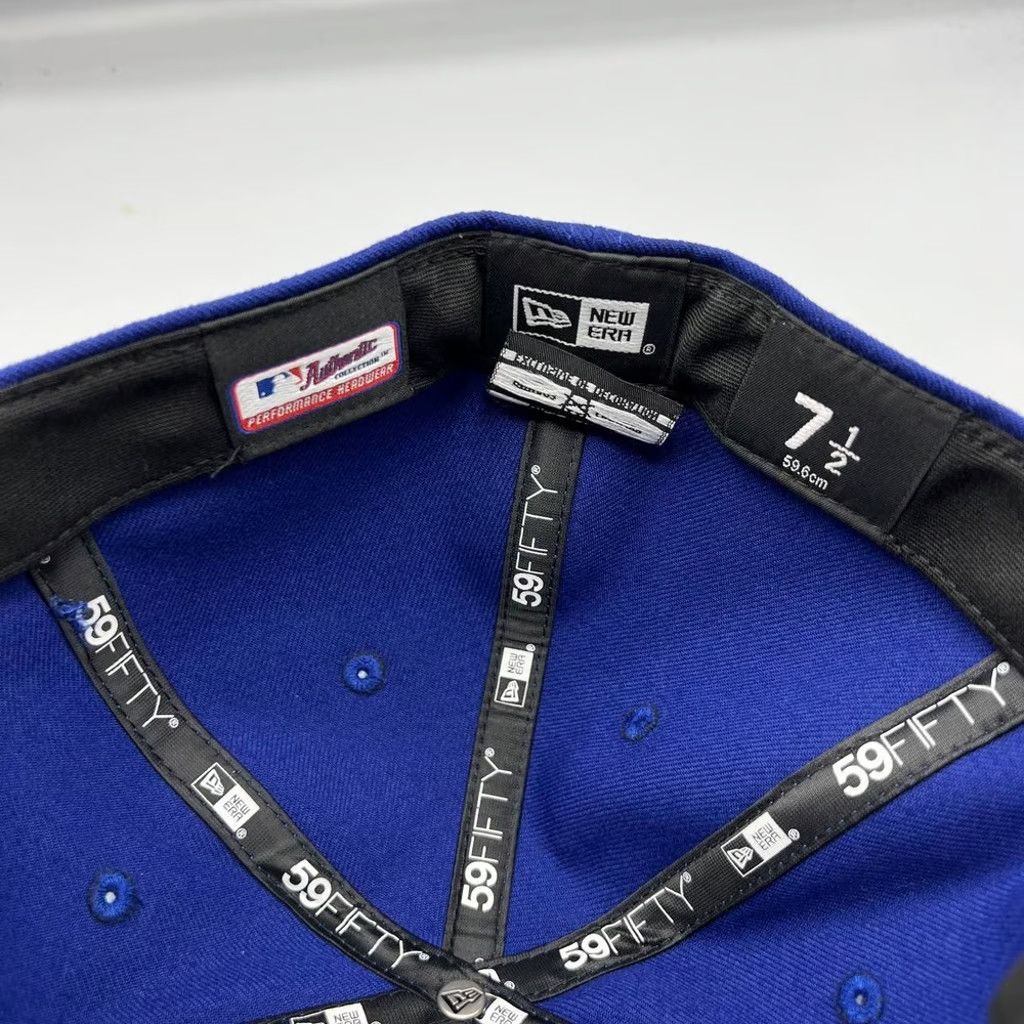 New Era Texas Rangers Hat Men 7 1/2 59Fifty New Era MLB Fitted Cap Size ONE SIZE - 6 Thumbnail