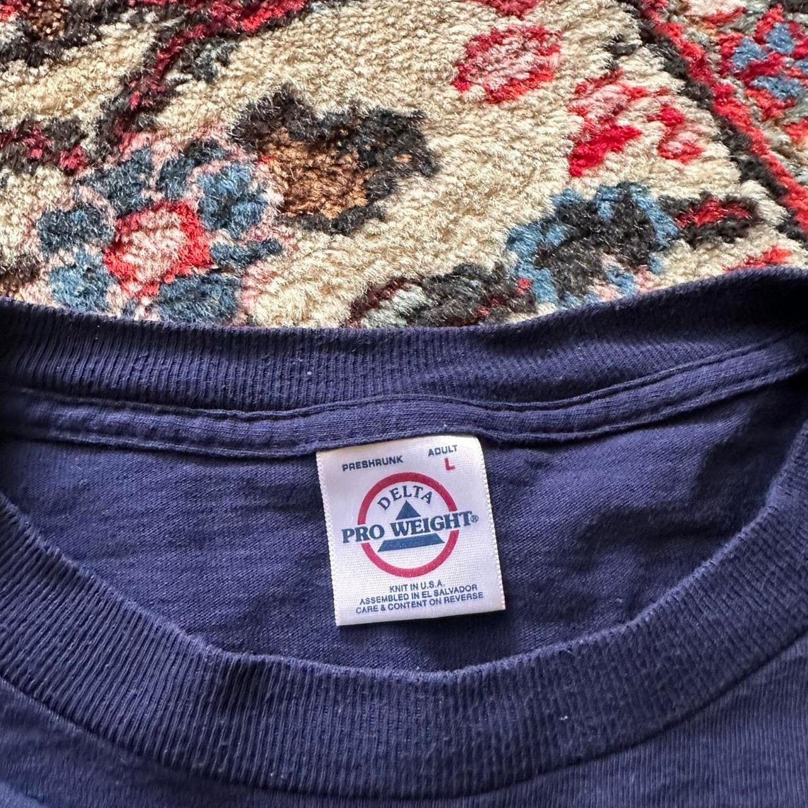 Delta × Vintage Vintage 2002 Tom Brady Long Sleeve Shirt Size US L / EU 52-54 / 3 - 5 Thumbnail