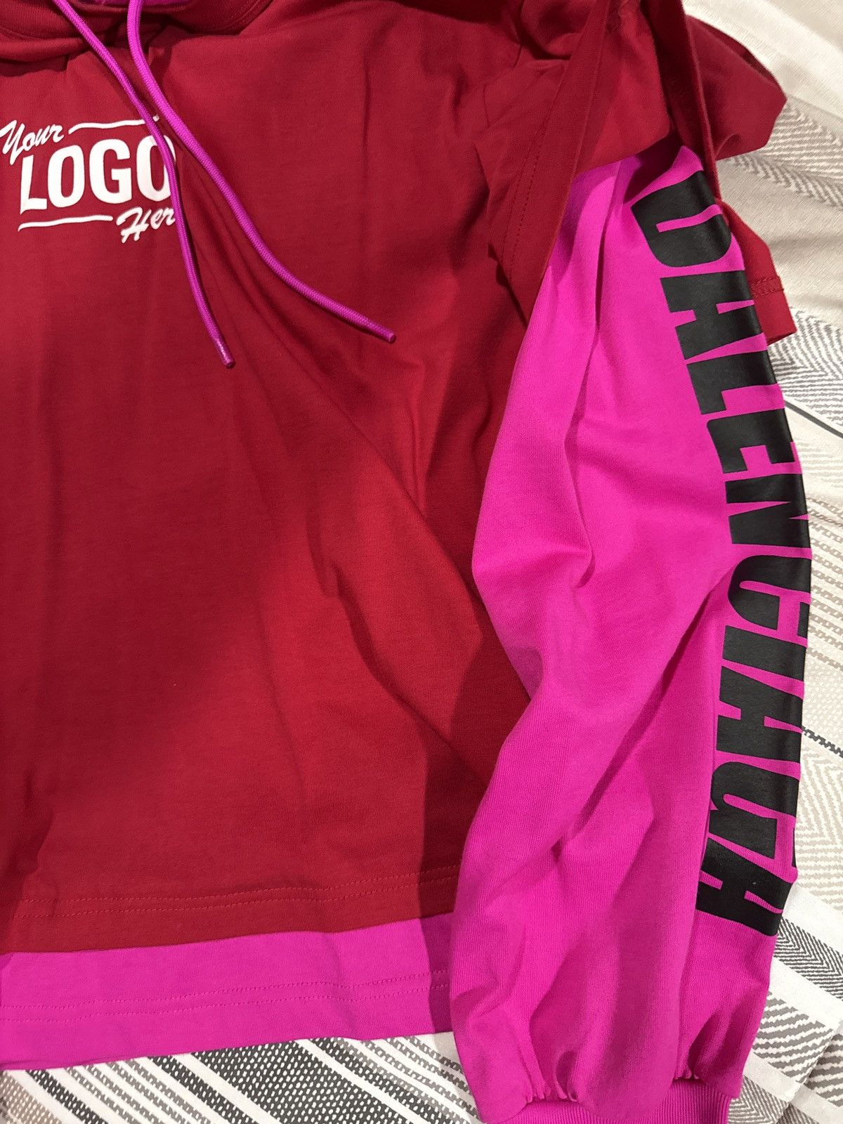 Balenciaga "Your Logo Here" Unifit Balenciaga Tee-Shirt Hoodie Size US M / EU 48-50 / 2 - 2 Thumbnail