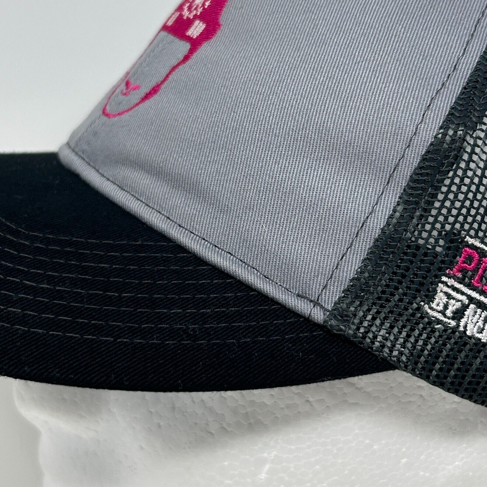 Port Authority Spittin Chiclets Pink Whitney Trucker Hat Baseball Cap Size ONE SIZE - 9 Thumbnail