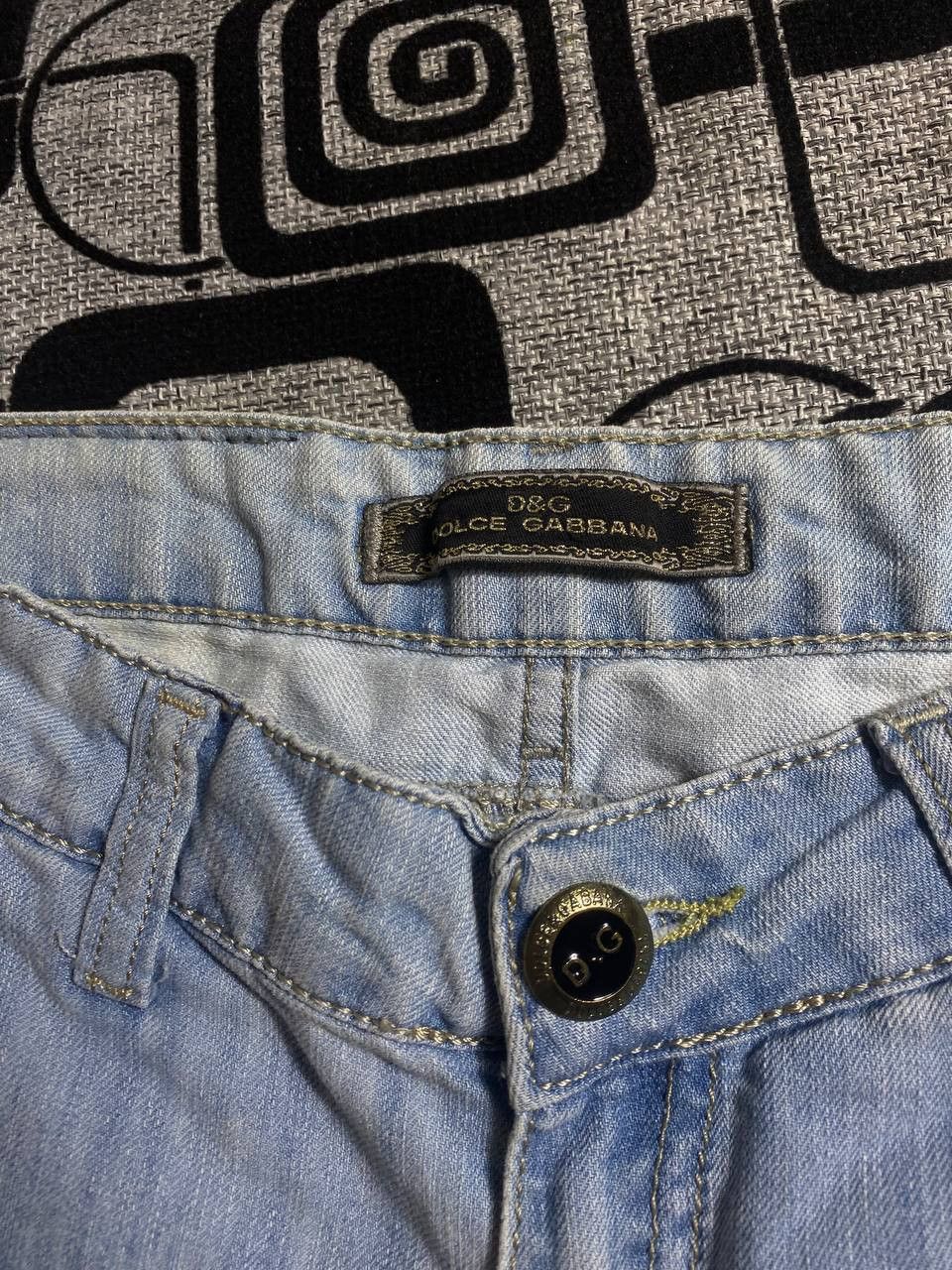 Japanese Brand Crazy Crash Dirty Baggy Faded Jean Japan Avant Garde Style Size US 28 / EU 44 - 10 Thumbnail