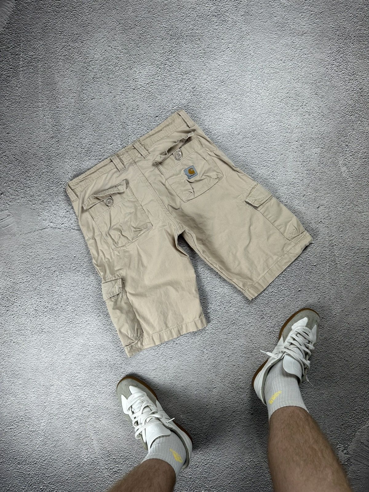 Carhartt Vintage Carhartt Cargo Short Thrift Bermuda Baggy Y2K Size US 29 - 3 Thumbnail