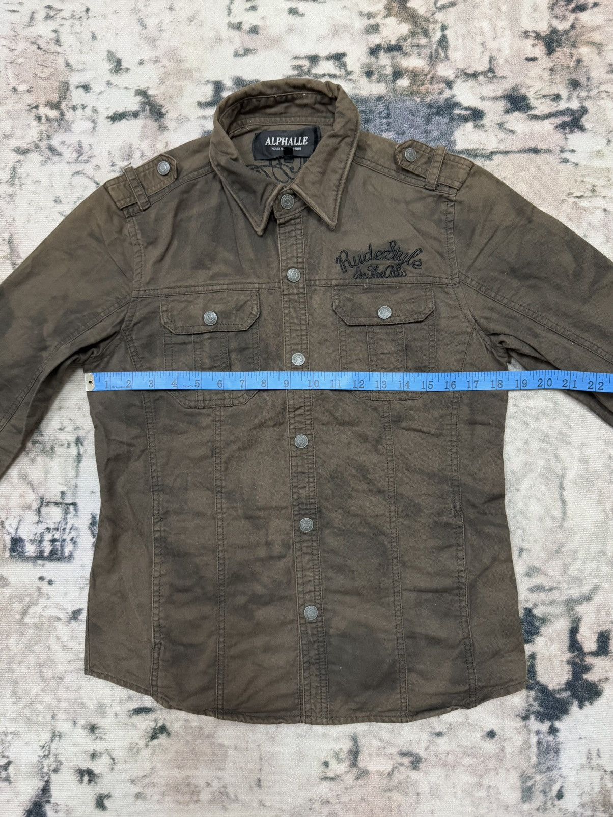 In The Attic × Japanese Brand In The attic Alpalle your satisfaction button up Shirt Size US S / EU 44-46 / 1 - 16 Thumbnail