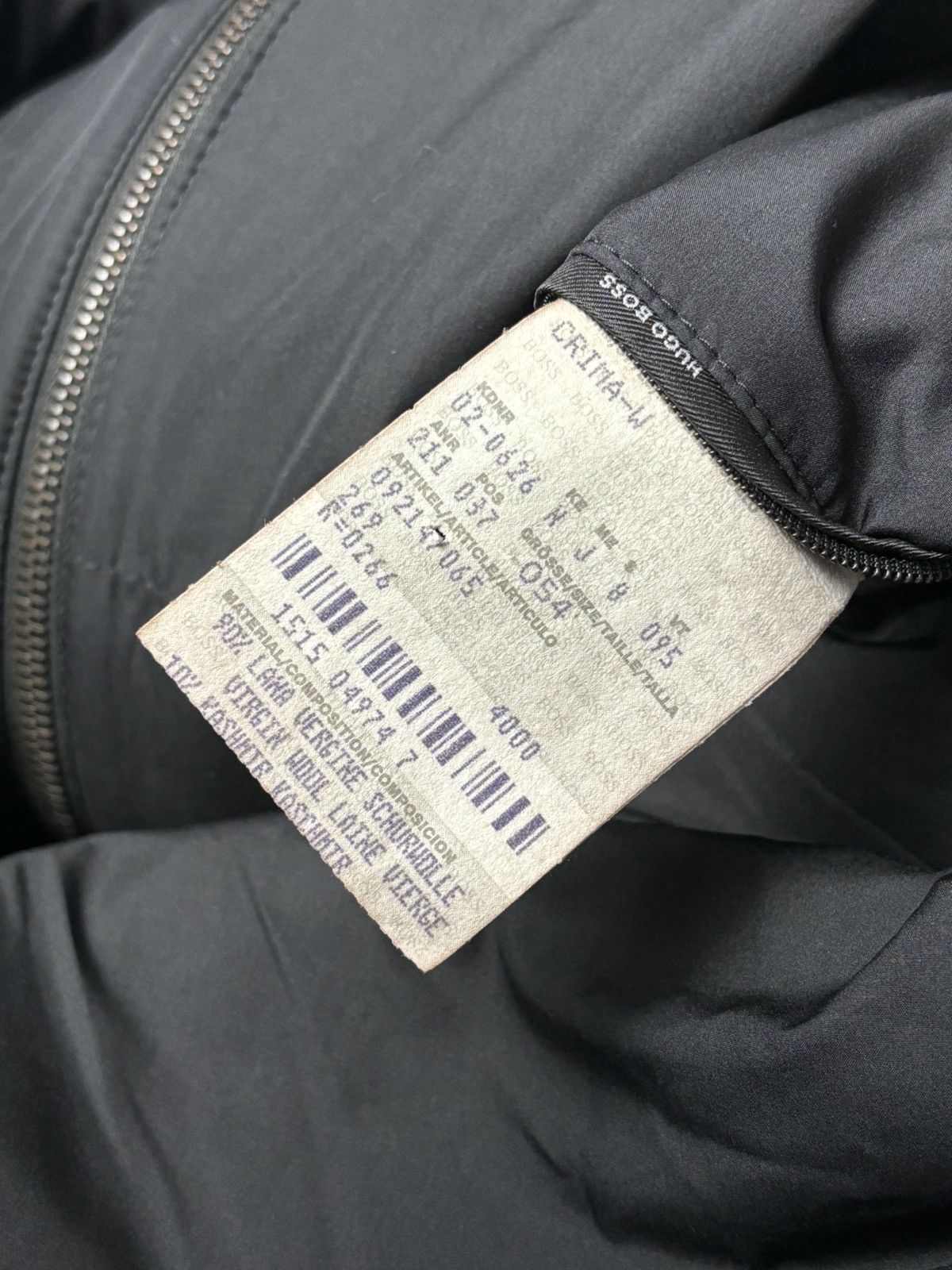Hugo Boss Hugo Boss Cashmere Wool Long Coat Size 54 Size US L / EU 52-54 / 3 - 8 Thumbnail