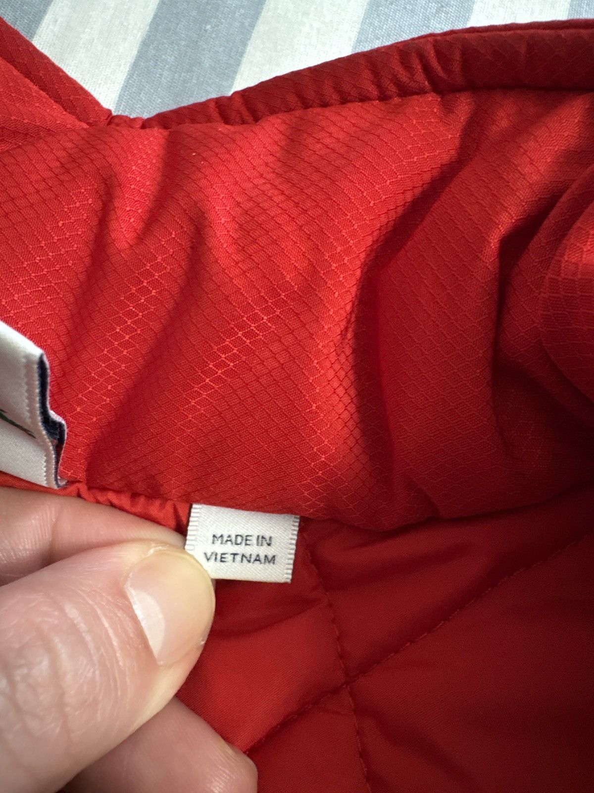 Lacoste × Supreme Puffy Half Zip Up Jacket ( FW19 ) Size US L / EU 52-54 / 3 - 8 Thumbnail