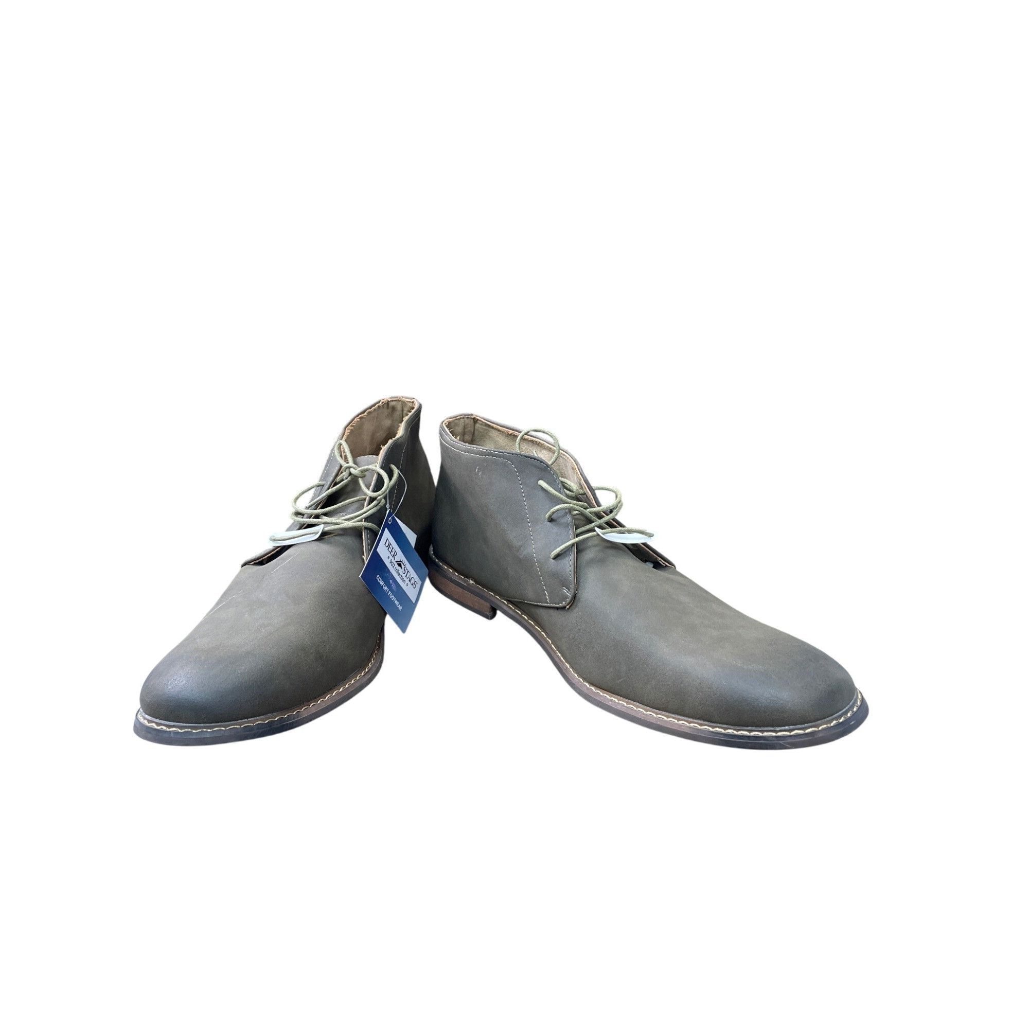 Other Deer Stags Mens 902 Brown Faux Leather Chukka Ankle Boots Si Size US 15 / EU 48 - 1 Thumbnail