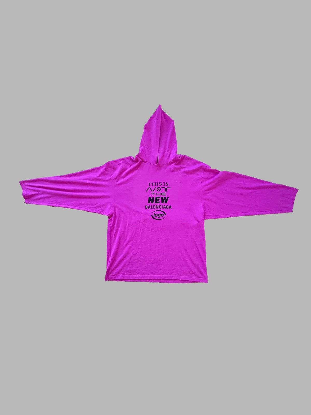 Balenciaga THIS IS NOT THE NEW BALENCIAGA LOGO Size US L / EU 52-54 / 3 - 1 Thumbnail