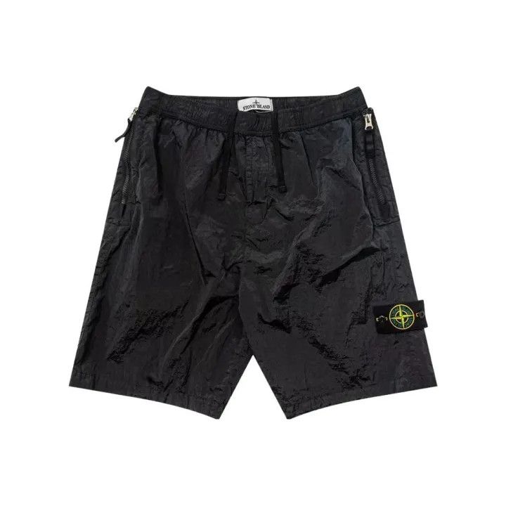 Stone Island Stone Island Black Nylon Casual Shorts Size US 32 / EU 48 - 1 Thumbnail