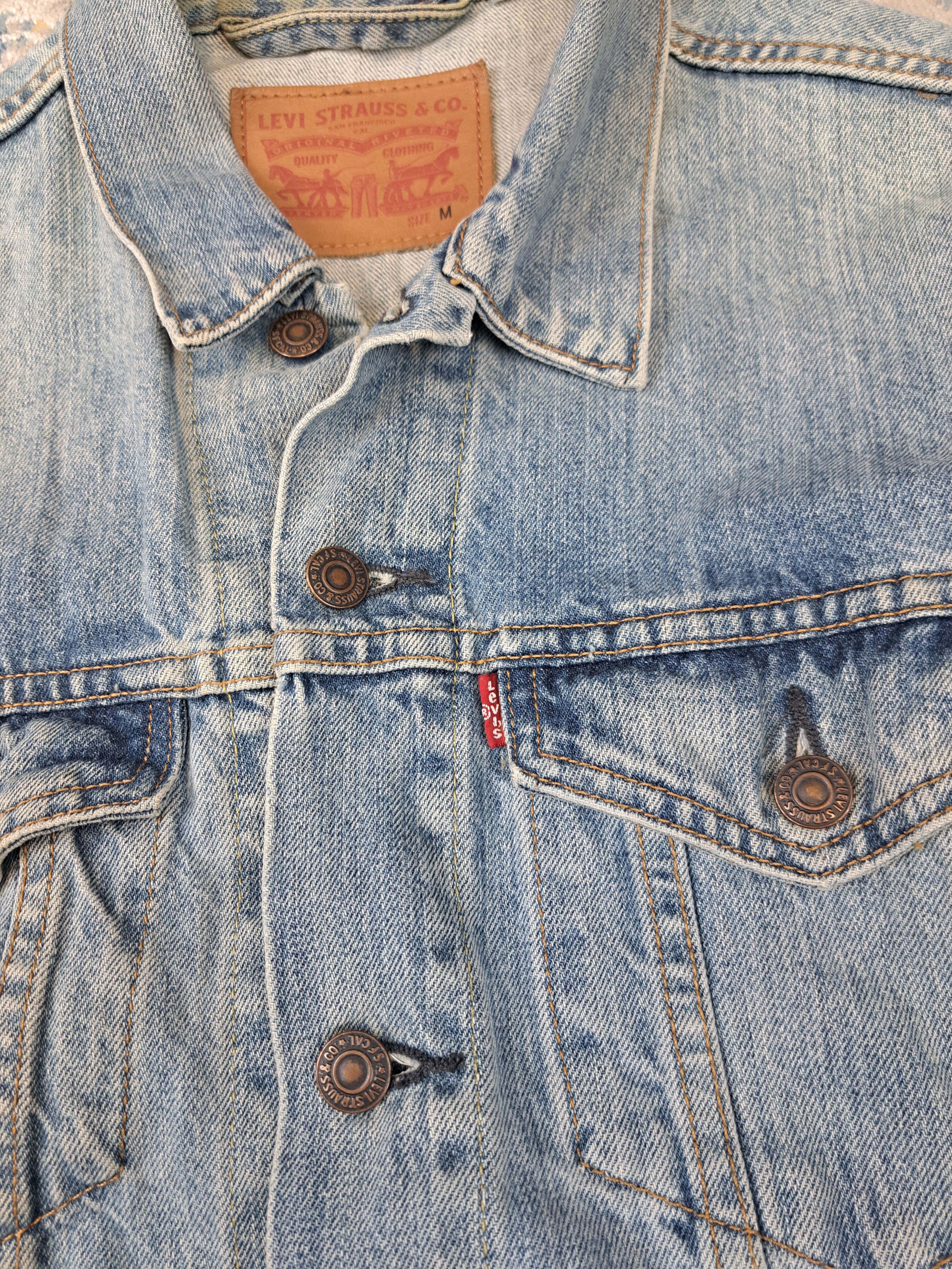 Levi's Levis Type 3 Trucker Denim Jacket Jeans Streetwear Size US M / EU 48-50 / 2 - 3 Thumbnail