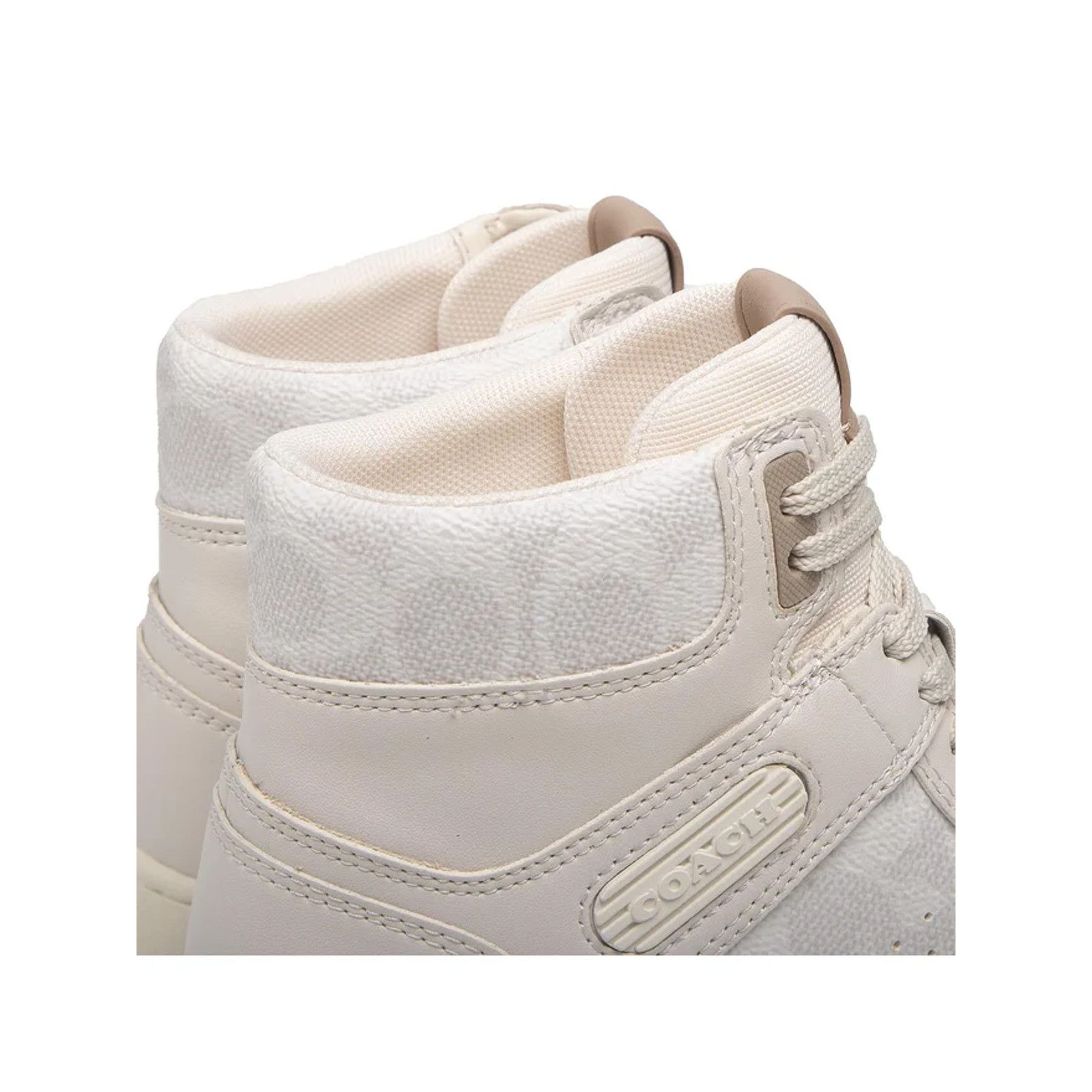 Coach Coach Hi Top Sneakers CD304 Canvas Women’s Sz 10B MSRP $229 Size US 10 / IT 40 - 5 Thumbnail