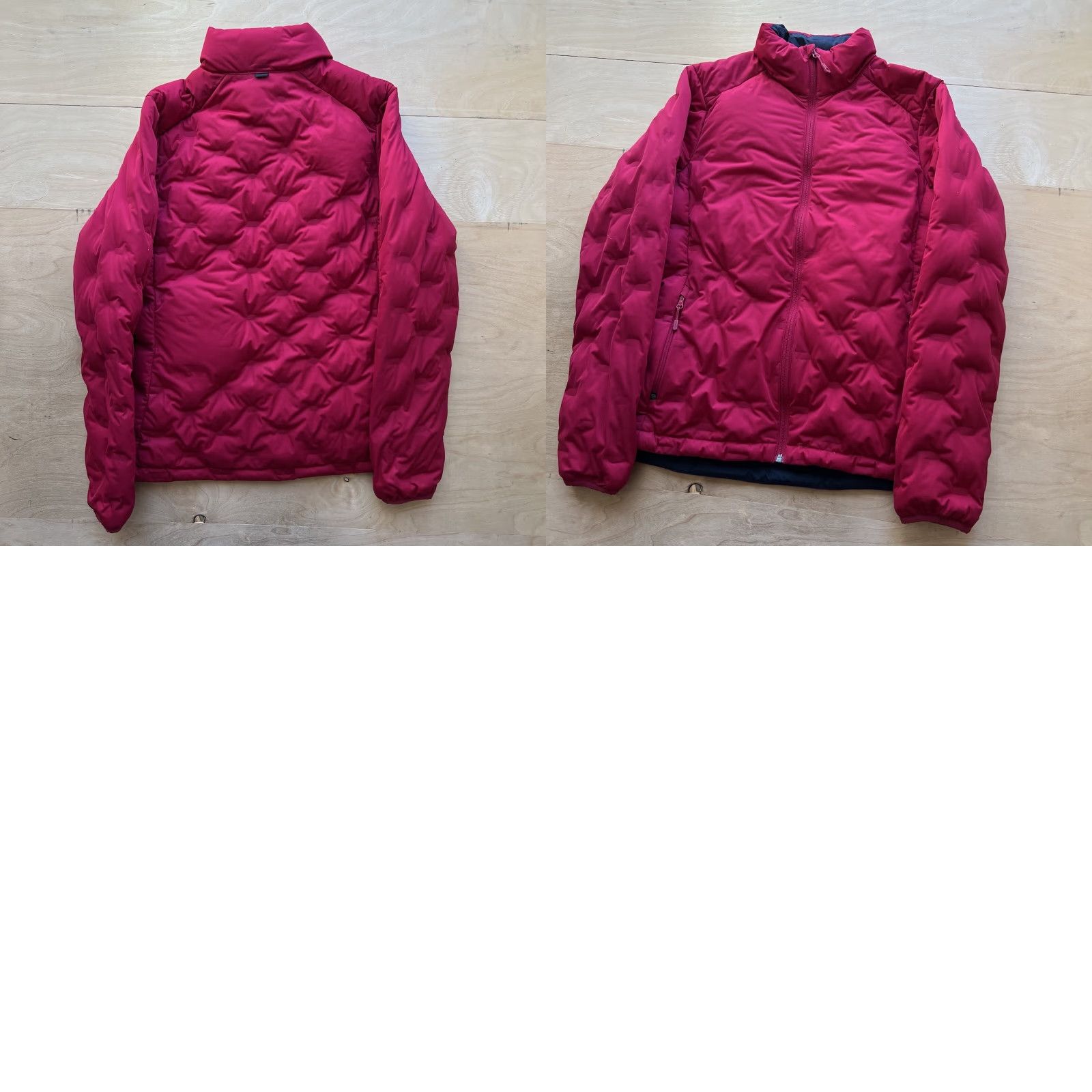 Mountain Hardwear Mountain Harewear Jacket Women's M Pink Full Zip Down Fill Puffer Outerwear Size M / US 6-8 / IT 42-44 - 8 Thumbnail