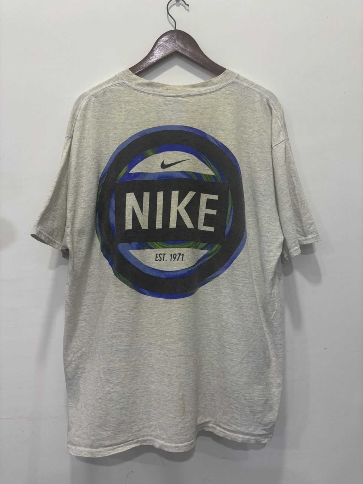 Nike × Vintage Vintage Nike Tshirt Size US L / EU 52-54 / 3 - 1 Thumbnail