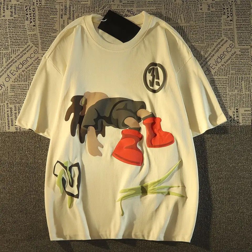 Japanese Brand × Vintage Summer Y2K High Street Casual Short Vintage Sleeve top Size US M / EU 48-50 / 2 - 2 Thumbnail