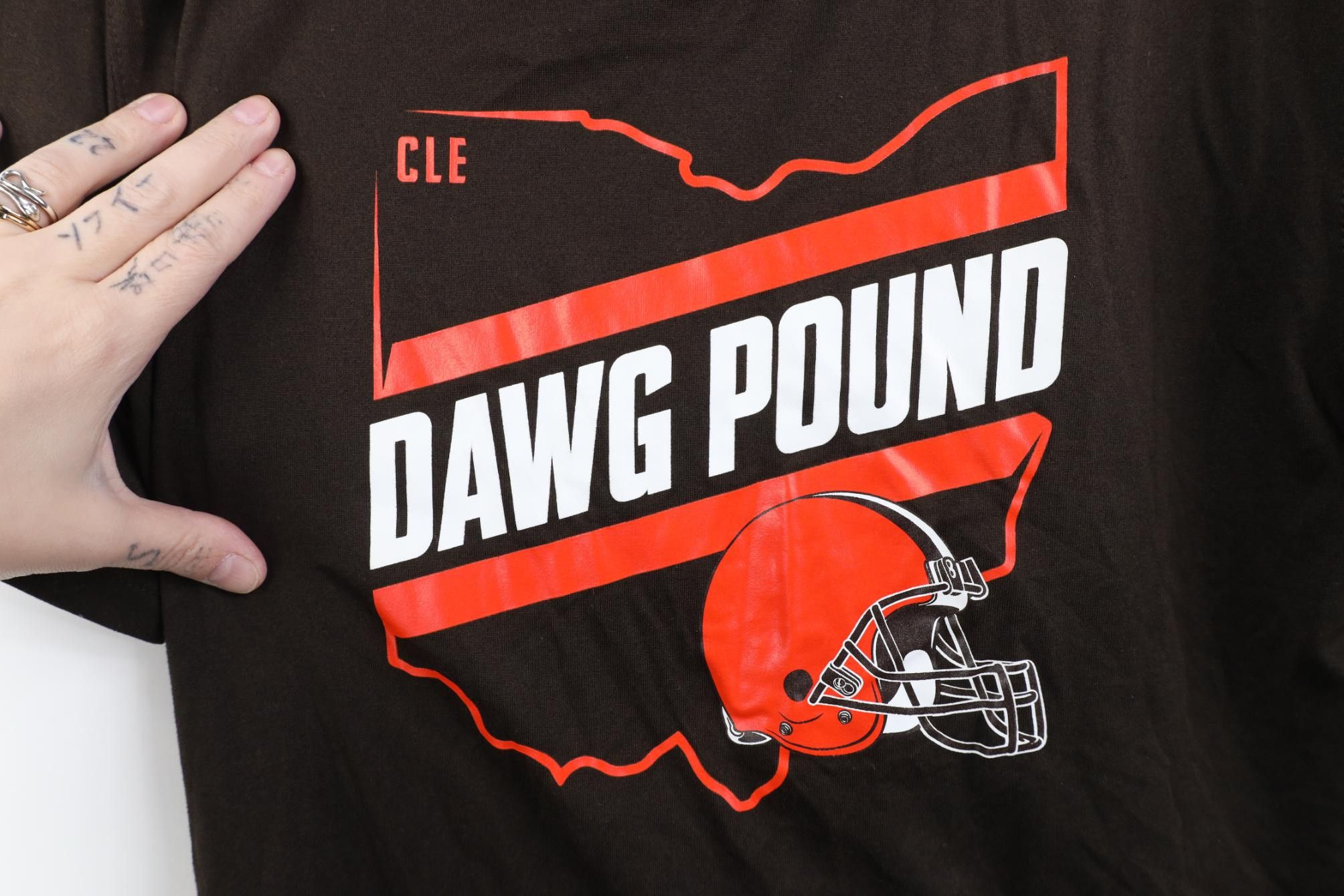 Nike Nike NFL Dawg Pound Cleveland Browns Short Sleeve T-Shirt Size US M / EU 48-50 / 2 - 6 Thumbnail