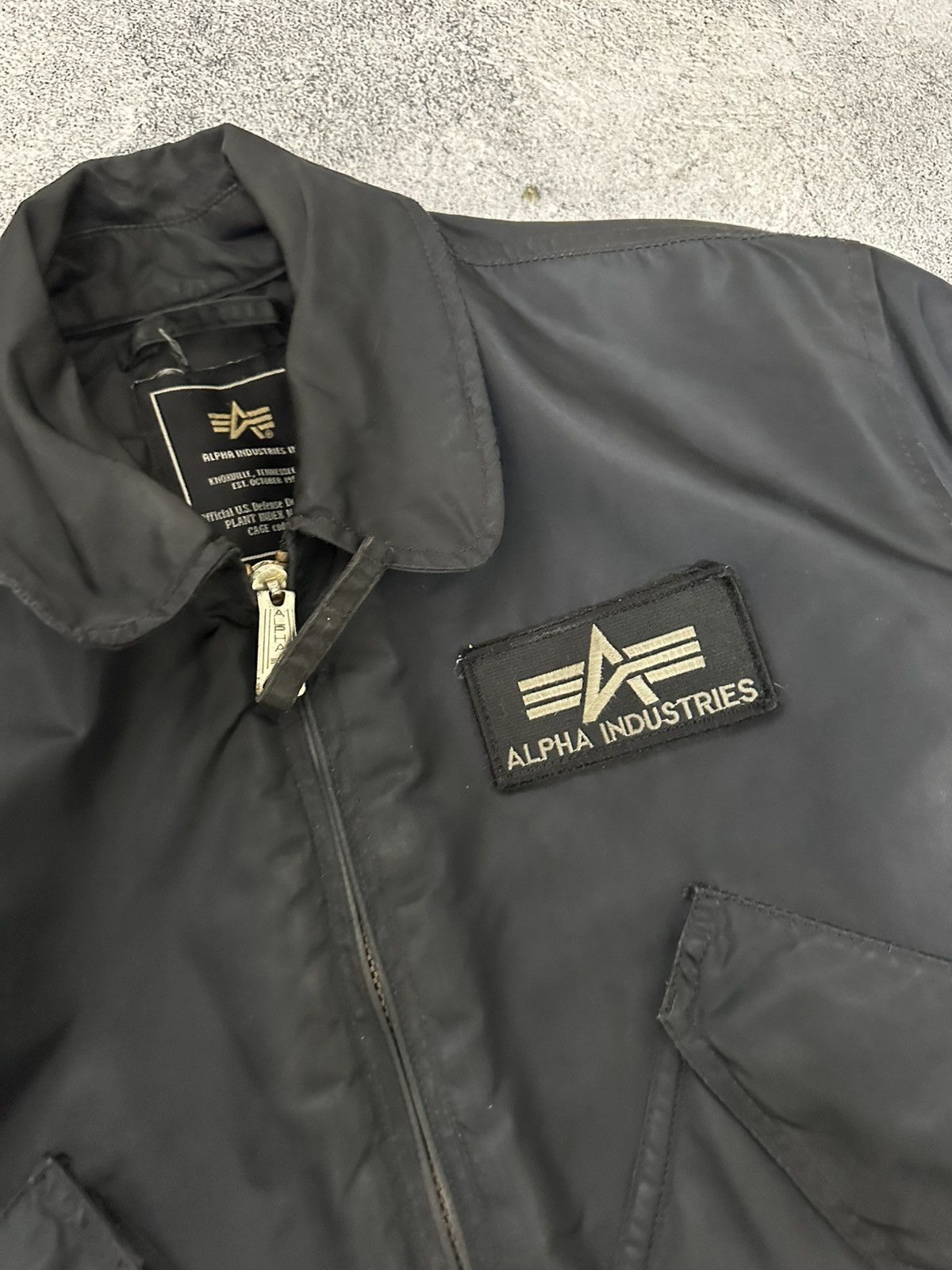 Alpha Industries Vintage 90’s Alpha Industries Military US Bomber Jacket Size US M / EU 48-50 / 2 - 7 Thumbnail