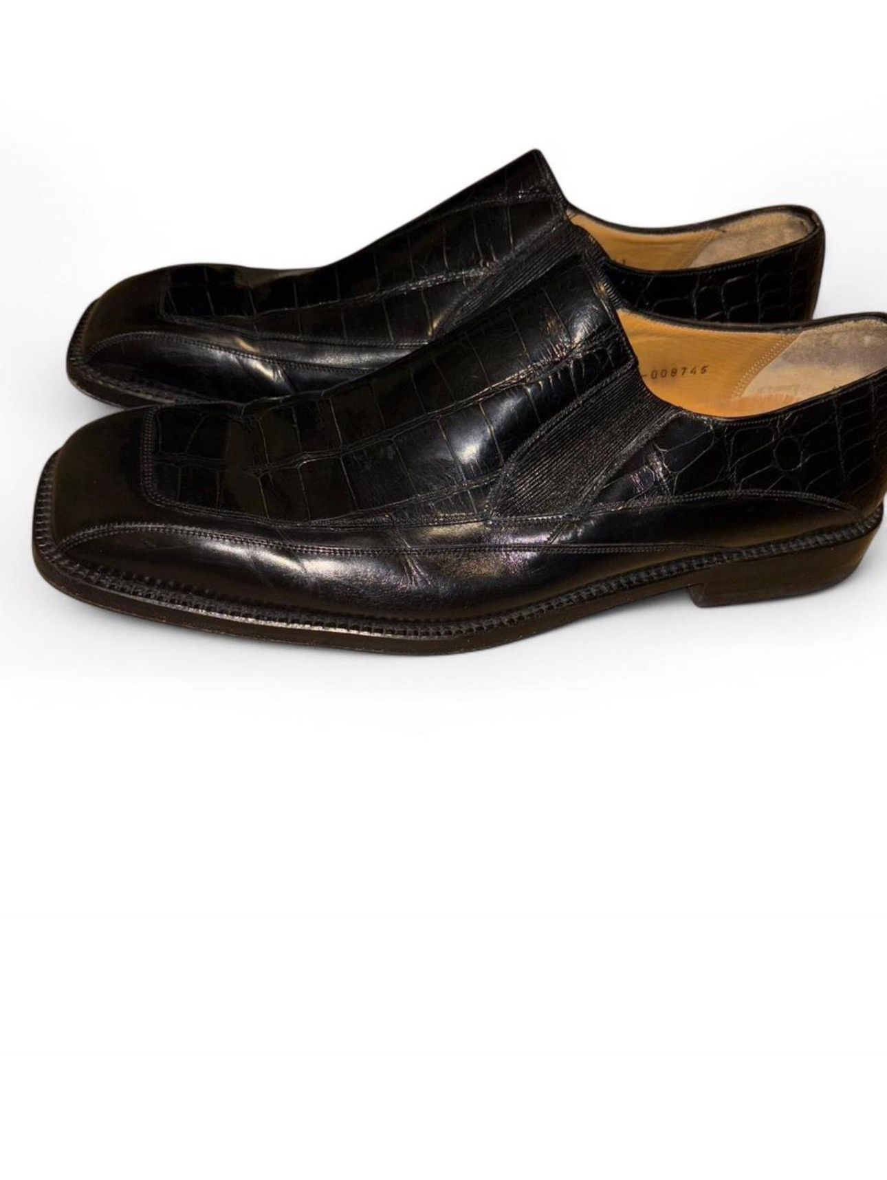 Mezlan × Vintage Mezlan Spanish-made Alligator Loafers Size US 11 / EU 44 - 2 Thumbnail