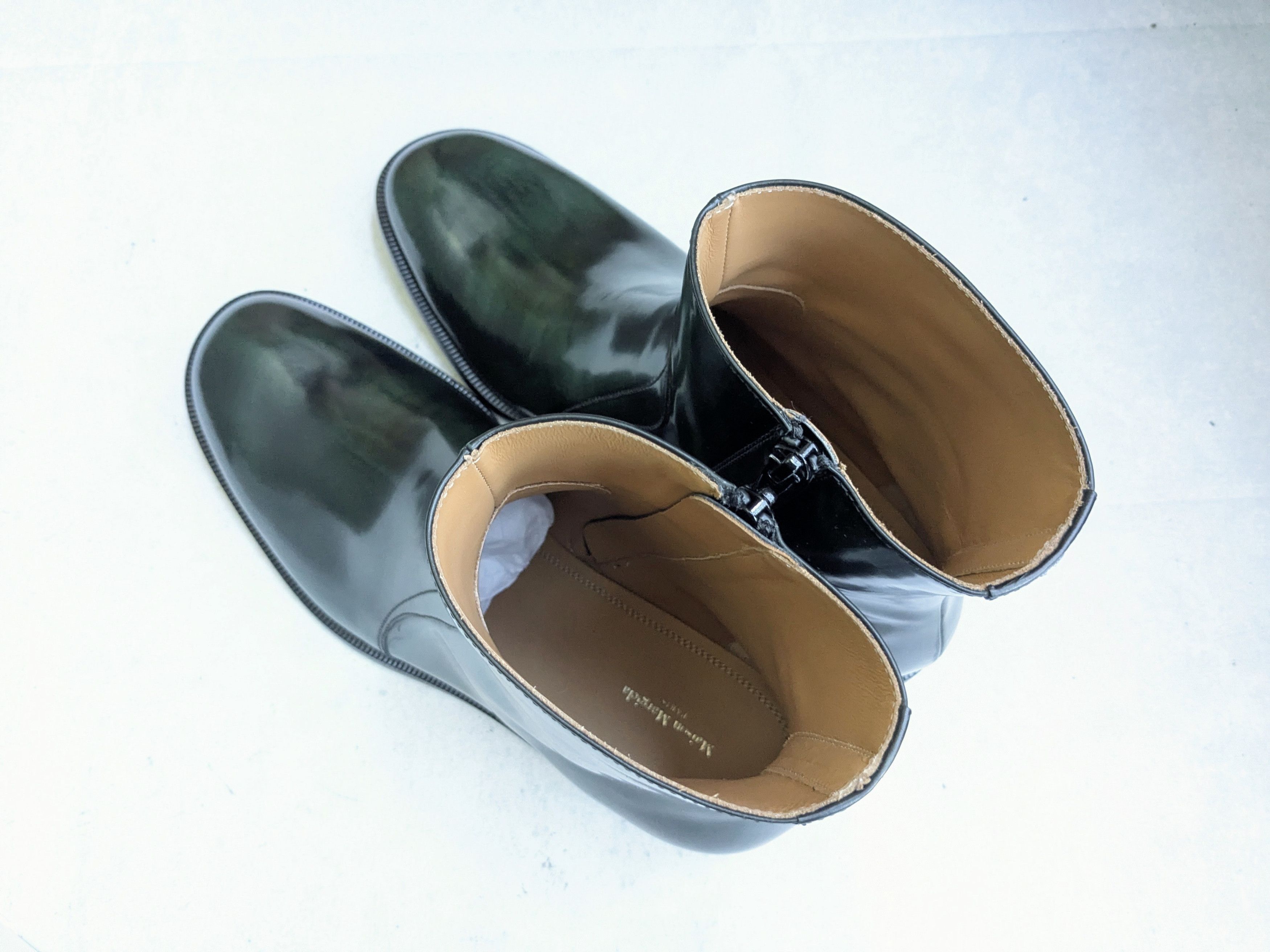 Maison Margiela Maison Margiela Side Zip Boots Green Black 10 43 Size US 10 / EU 43 - 15 Thumbnail