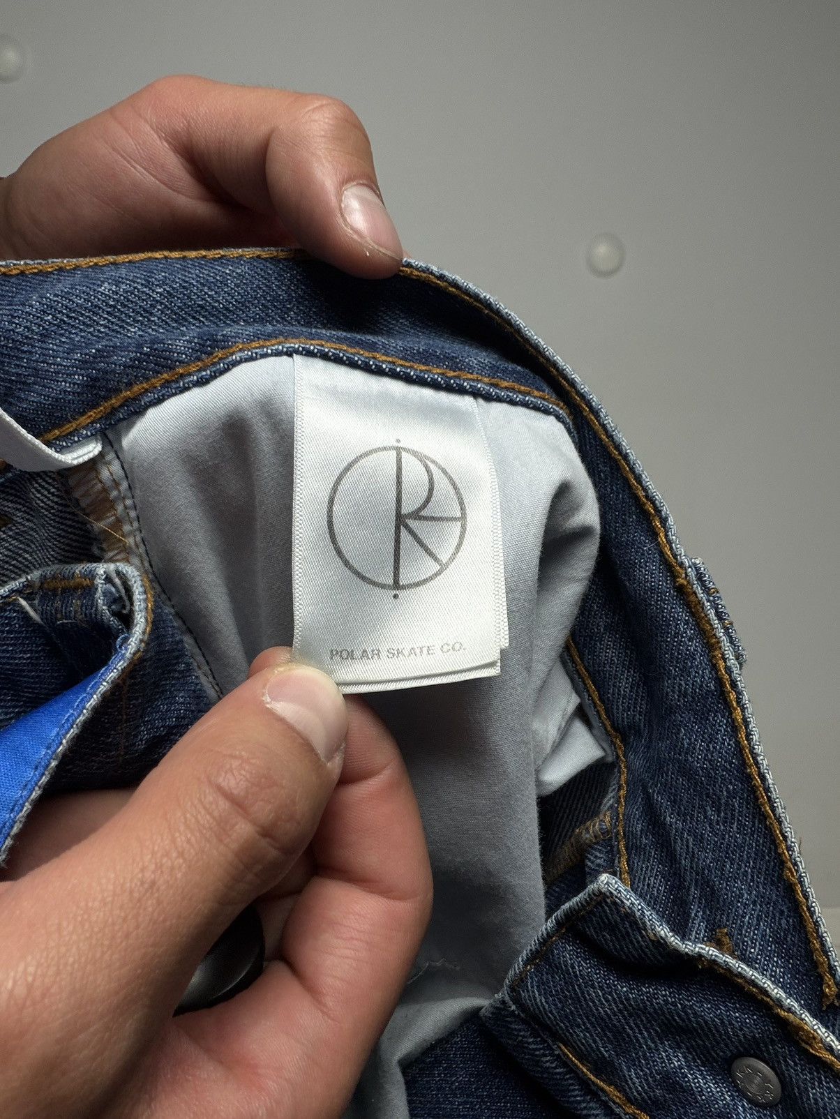 Polar Skate Co. Polar Skate Co Big Boy Baggy Straight Streetwear Men Jeans Size US 34 / EU 50 - 12 Thumbnail
