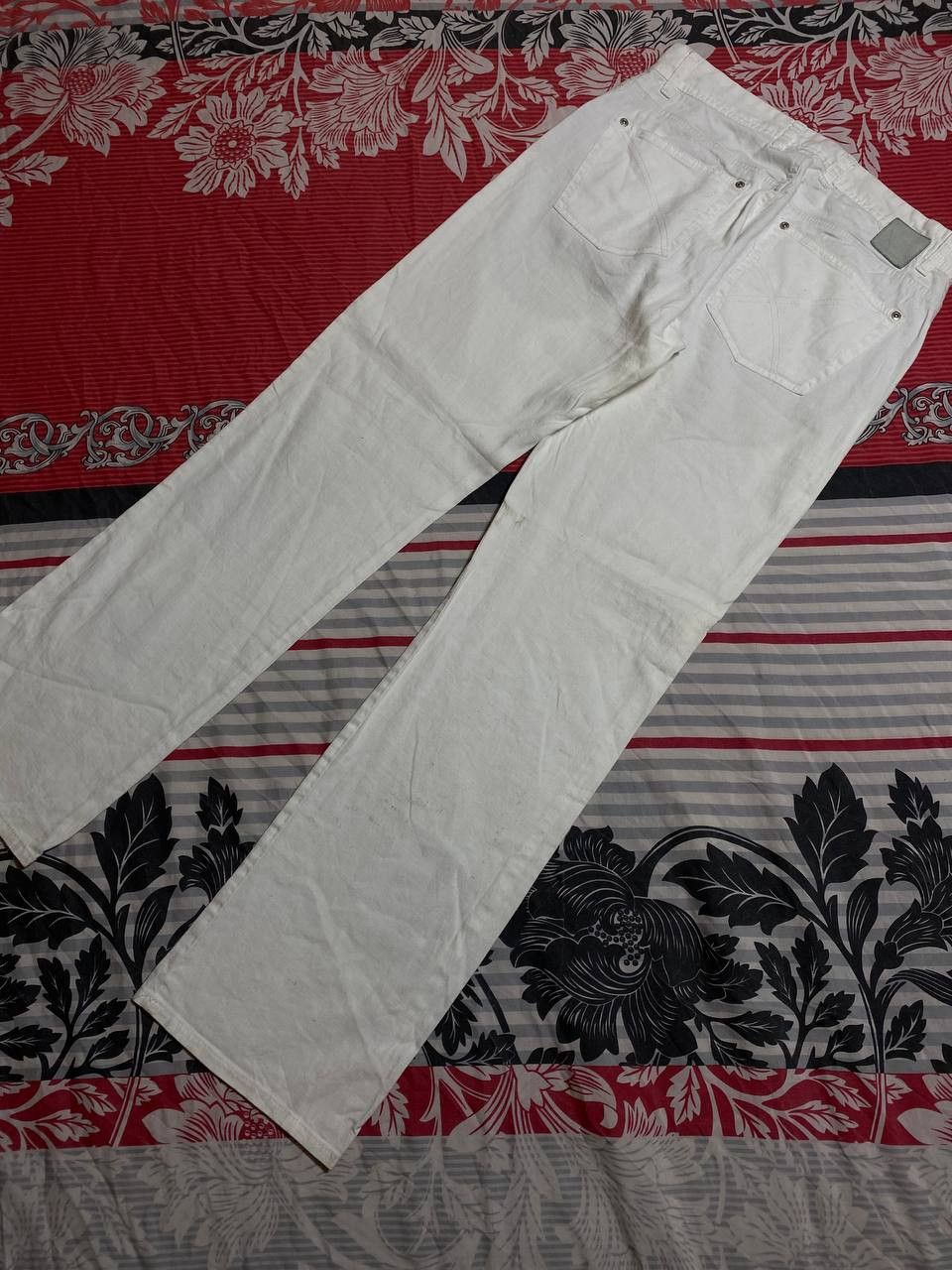 Alberto Alberto Men Jeans Trousers Navy Cotton Modern Fit Size US 32 / EU 48 - 9 Thumbnail