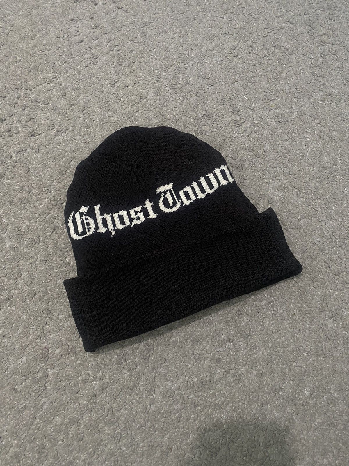 Carhartt × Vintage Carhartt Ghost Town Beanie One size unisex y2k skate hip hop Size ONE SIZE - 6 Thumbnail