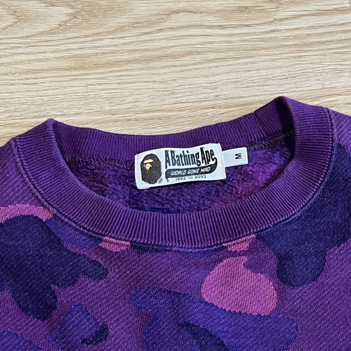 Bape Color Camo Jacquard Crewneck Size US M / EU 48-50 / 2 - 5 Thumbnail